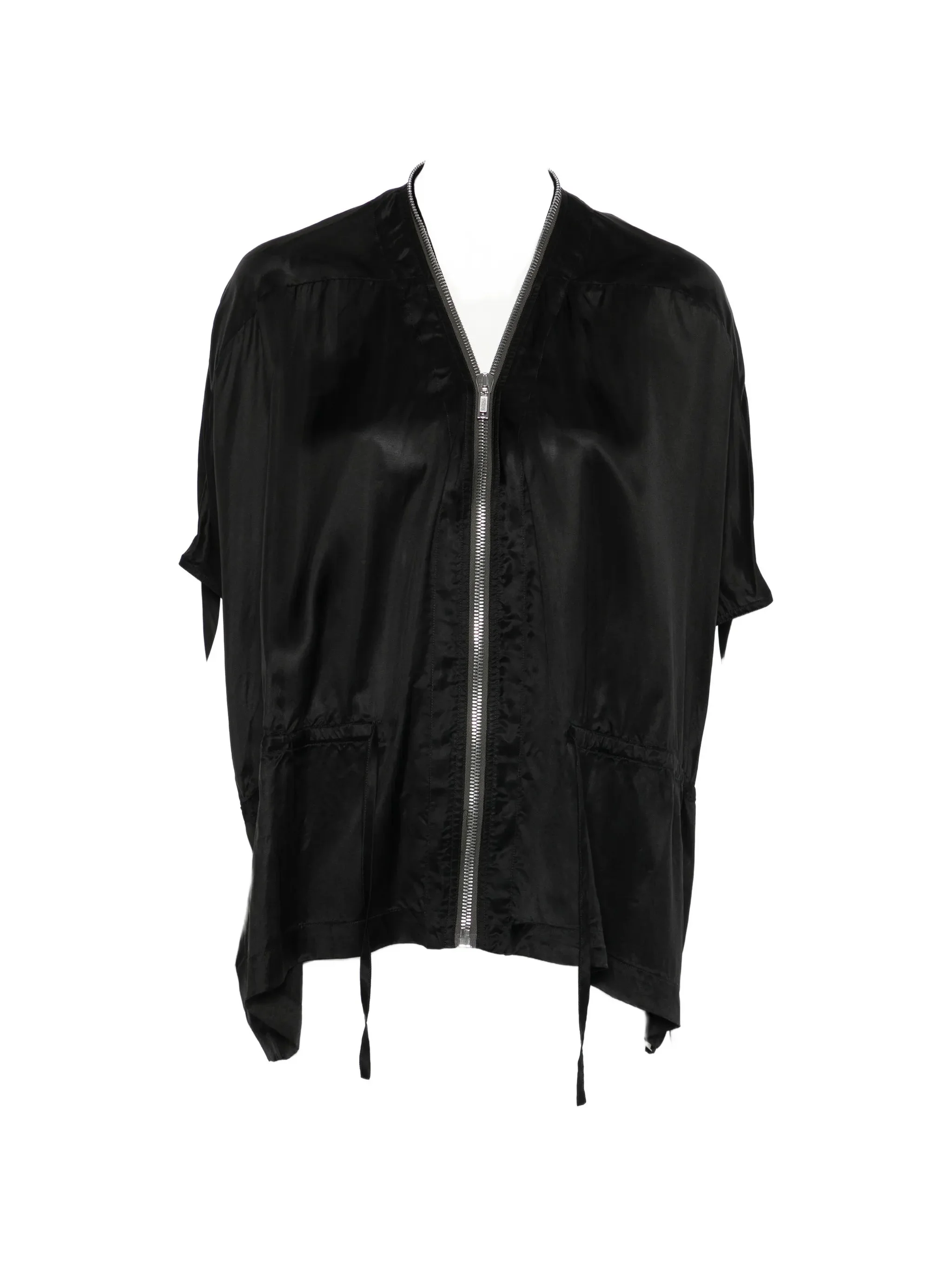 Rick Owens Zip-up Cape - 1