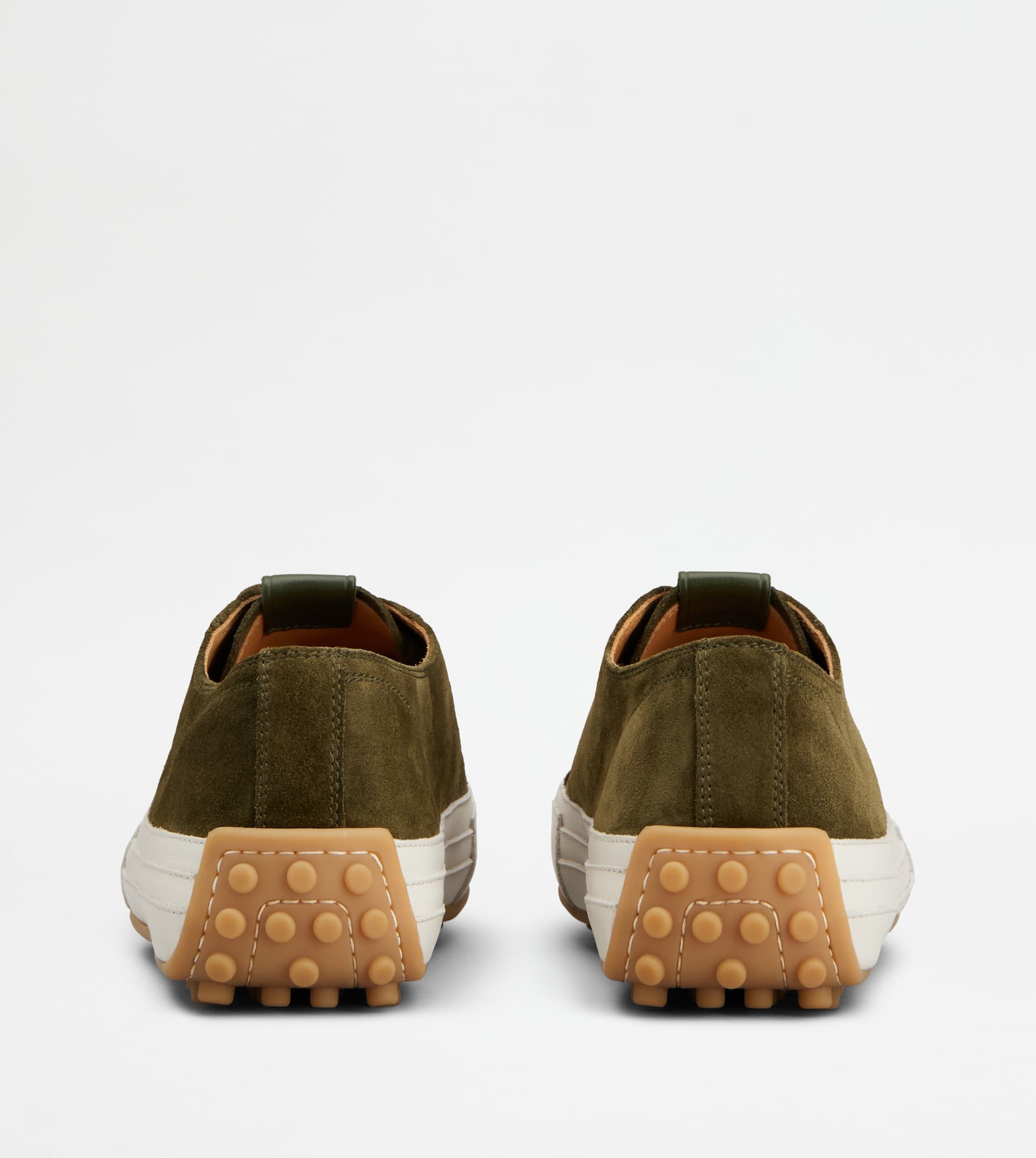SNEAKERS IN SUEDE - GREEN - 3
