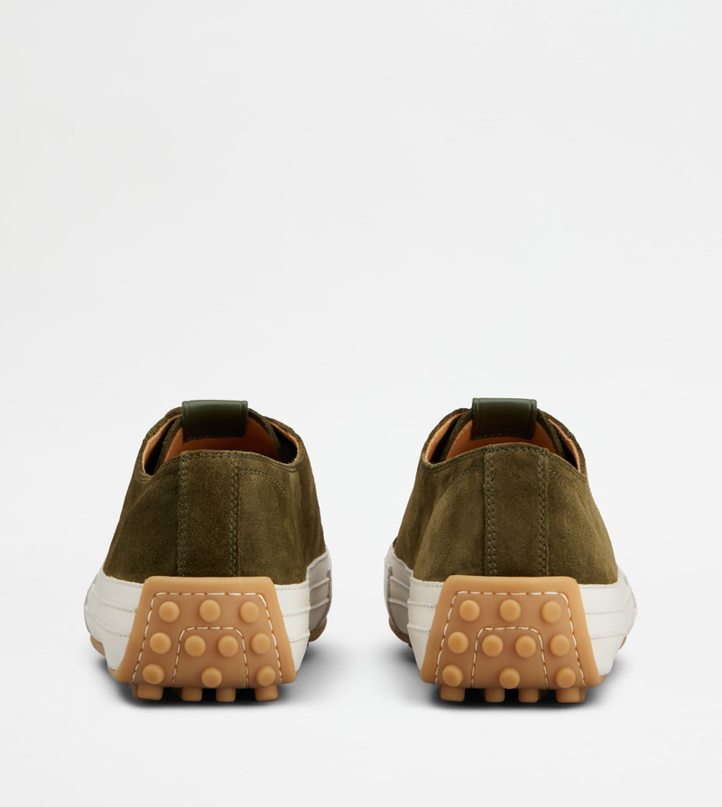 Tod's SNEAKERS IN SUEDE - GREEN outlook