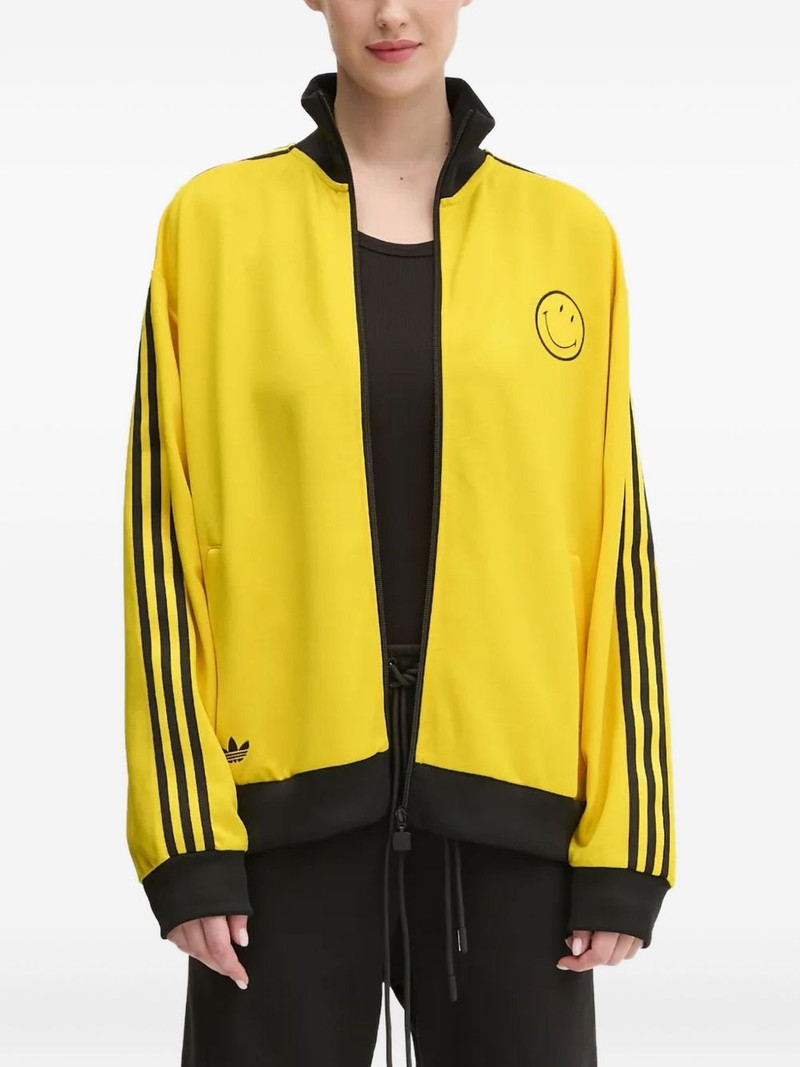 Smiley three-stripe track top 1