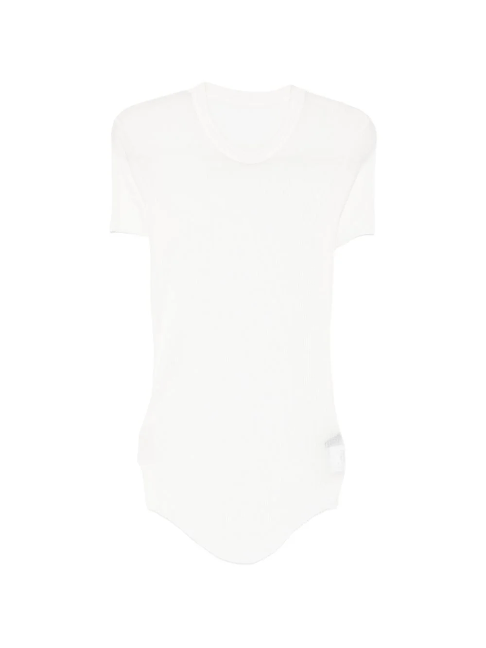 ribbed T-shirt - 1