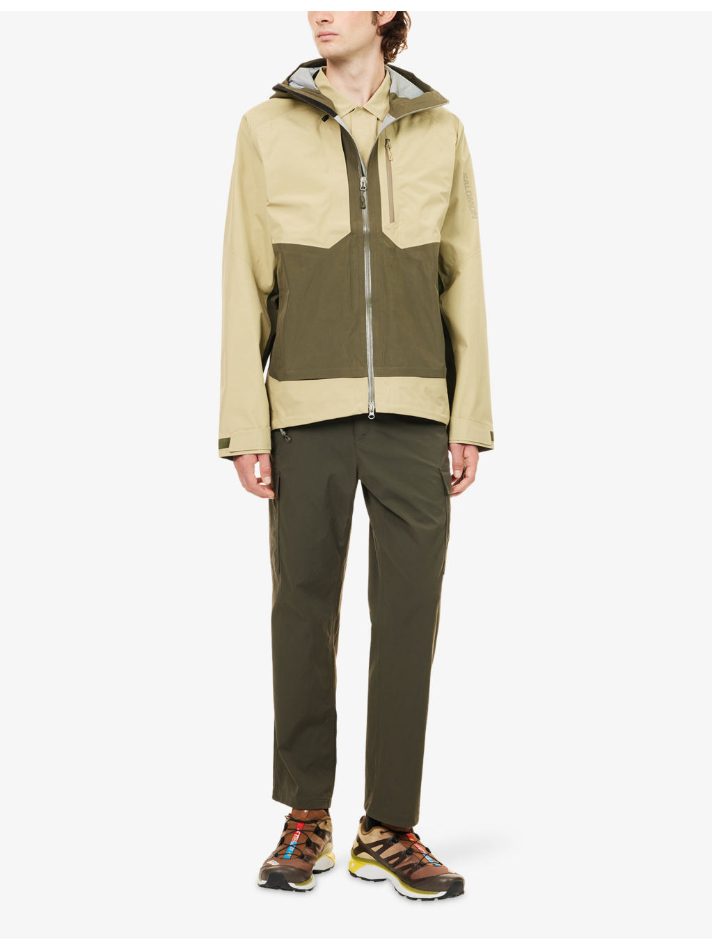 Outline Gore Colour-Block Shell Jacket - 2