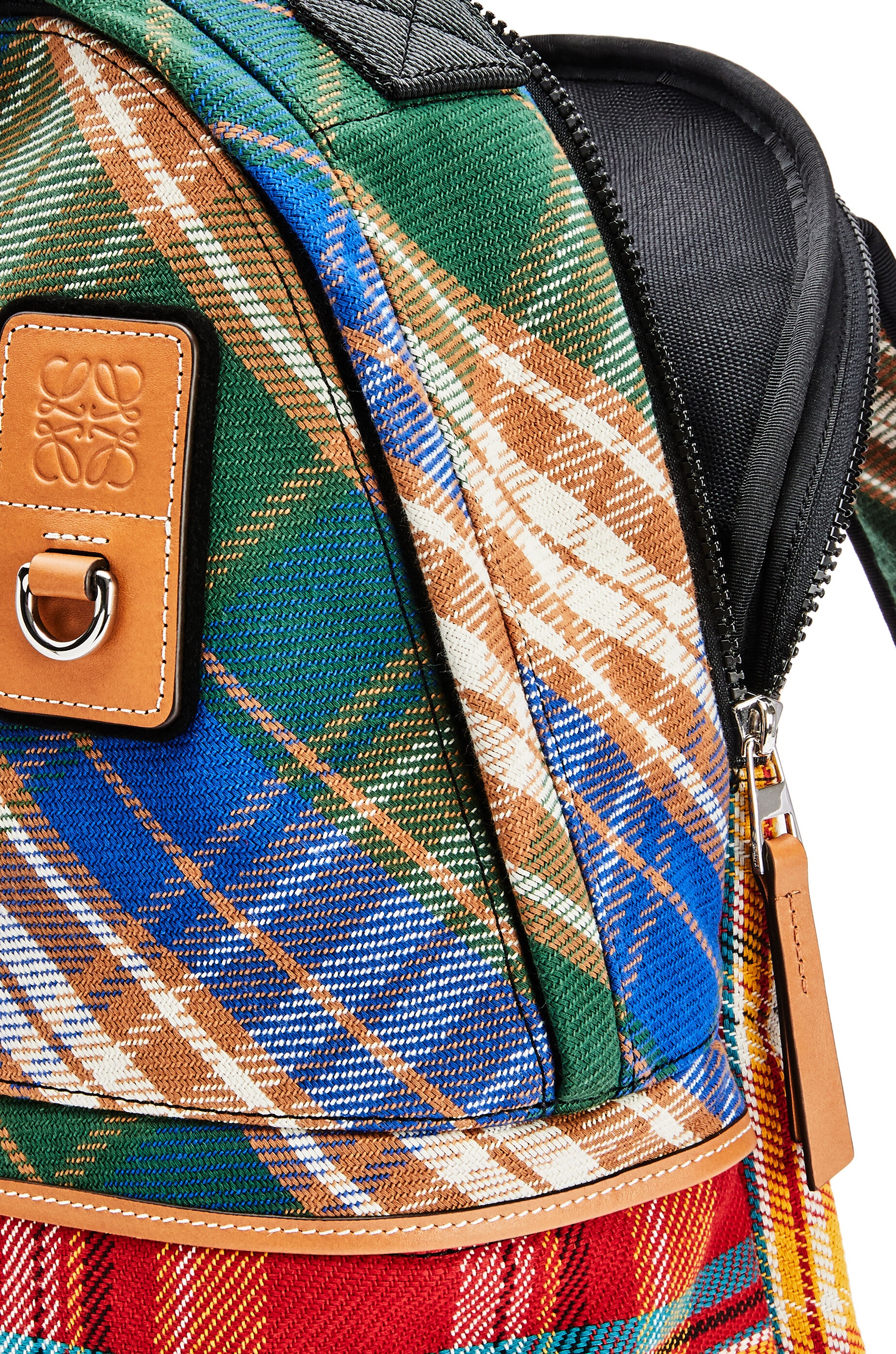 Small Backpack in tartan - 4