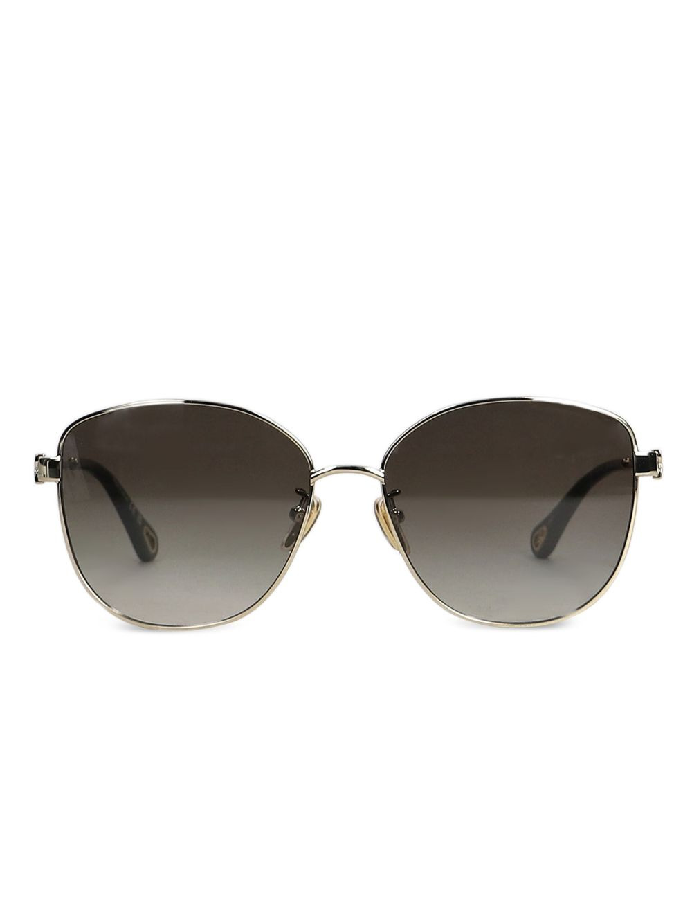 square-frame sunglasses - 1
