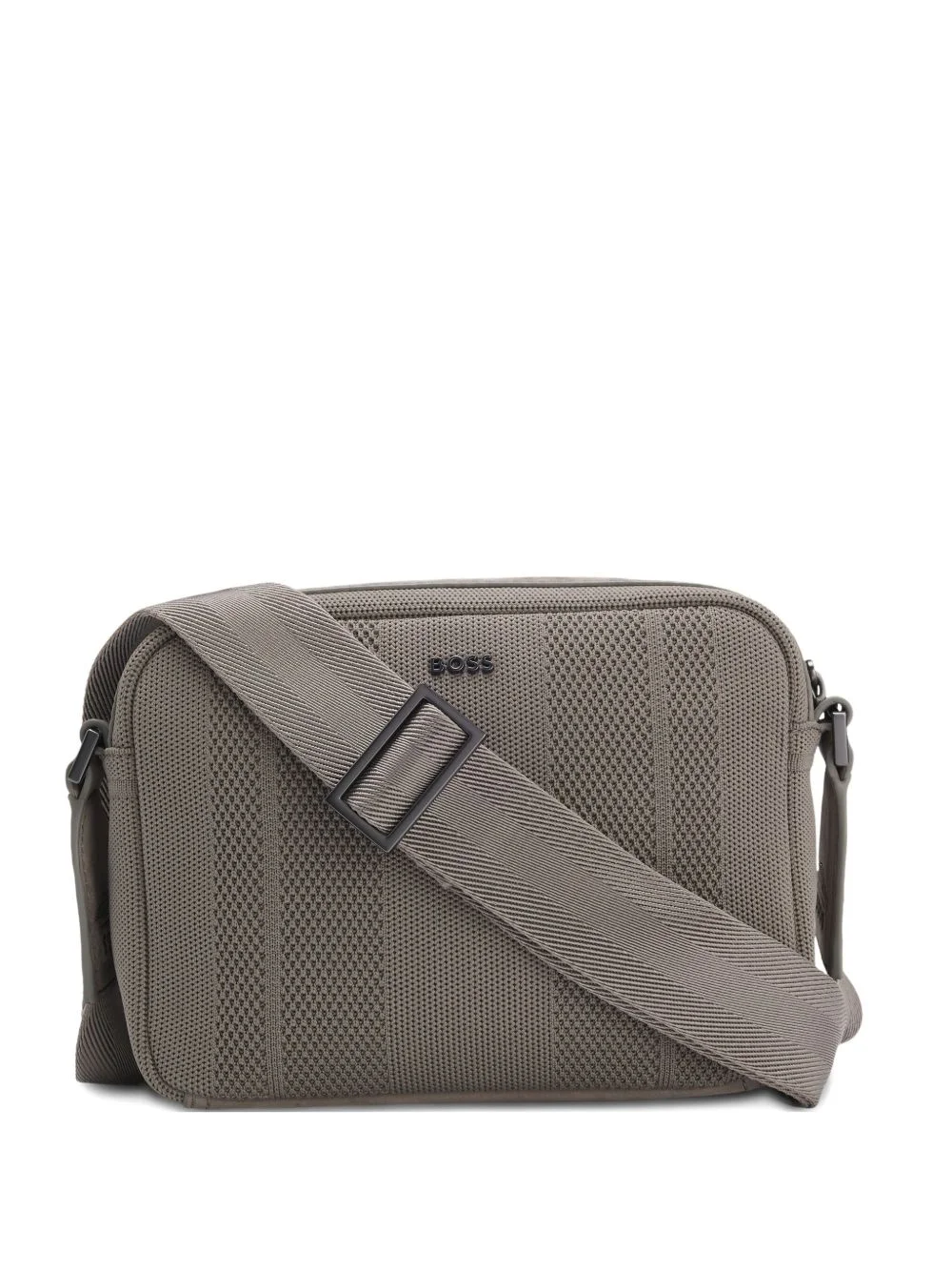 x Aston Martin logo-detail messenger bag - 1