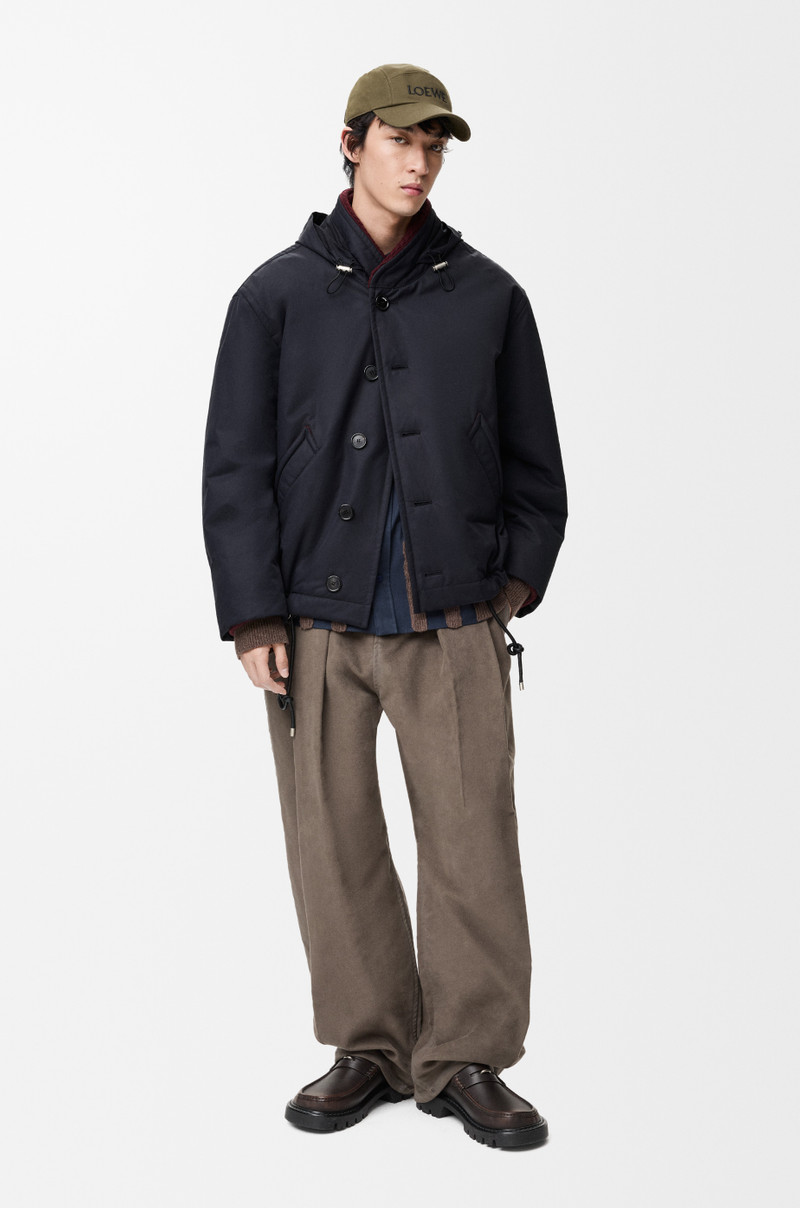 Loewe Padded jacket in technical cotton outlook