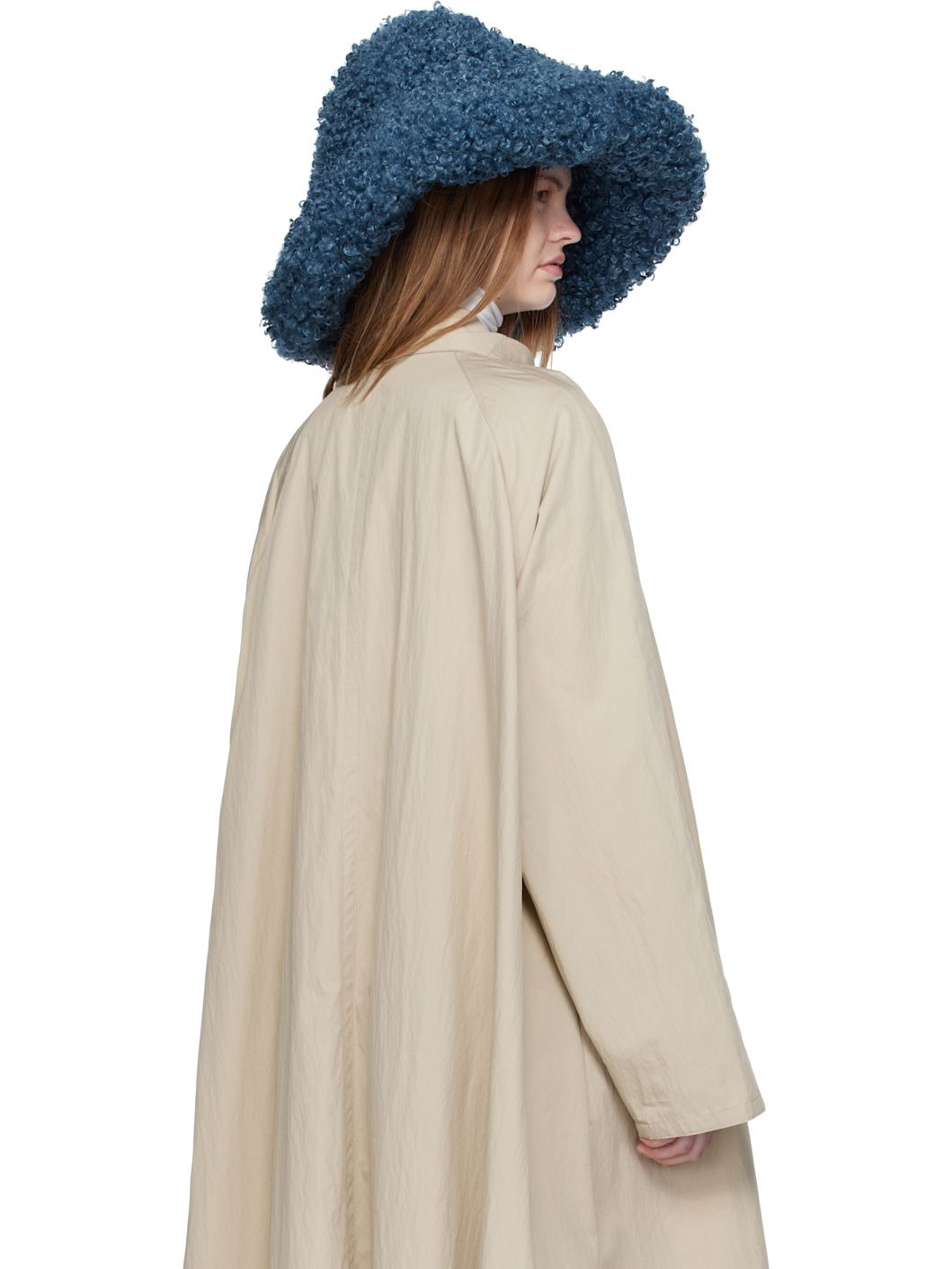 Blue Faux-Fur Hat - 3