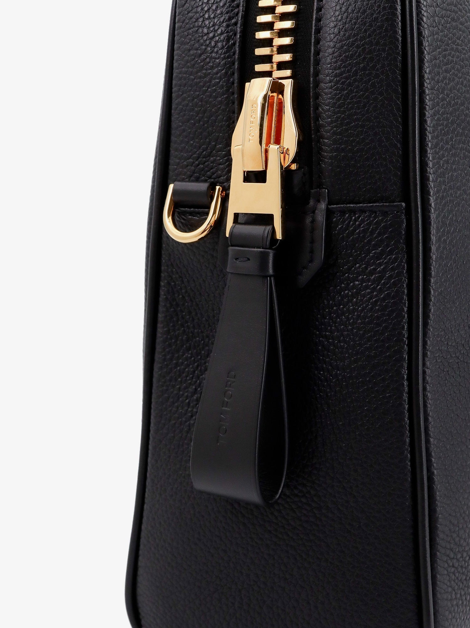 Tom Ford Men Leather Briefcase - 5