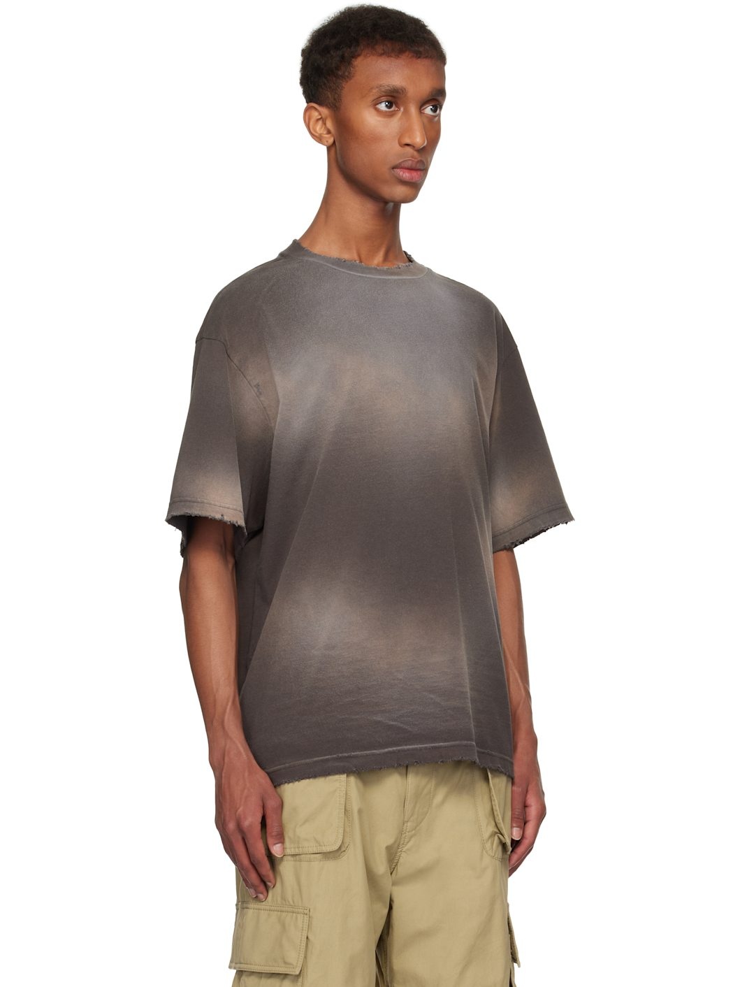 Gray Standard Logo Washed T-shirt - 2