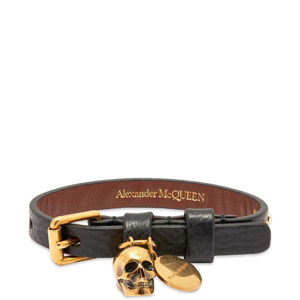 Alexander McQueen Double Wrap Skull Bracelet - 1