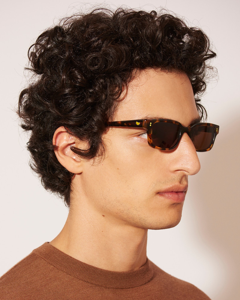 ALBIN - Plastic sunglasses - Dark amber 6