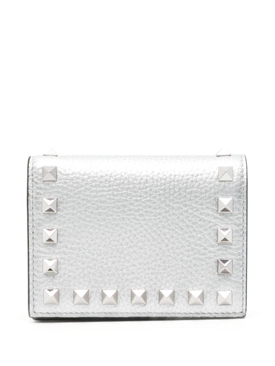 Valentino Rockstud leather wallet outlook