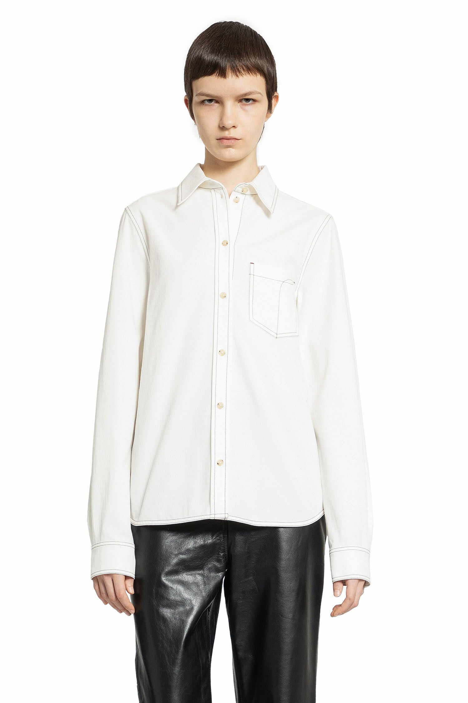 Buy Totême women’s white shirt