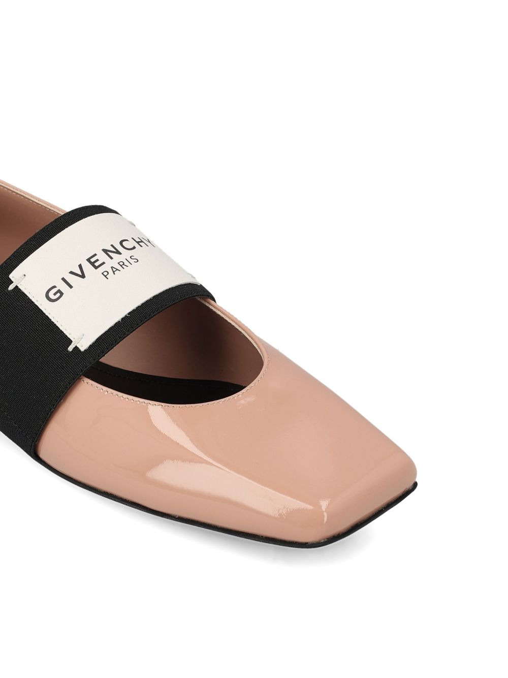 patent leather band ballet flats - 4