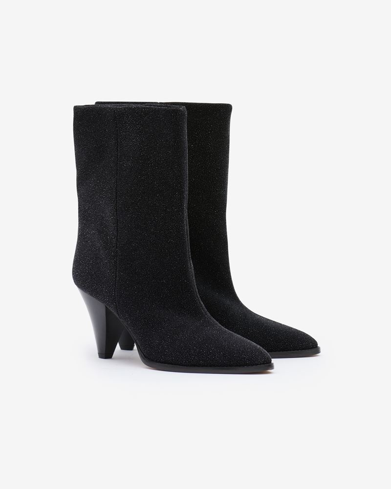 ROUXA GLITTER SUEDE LEATHER BOOTS - 3