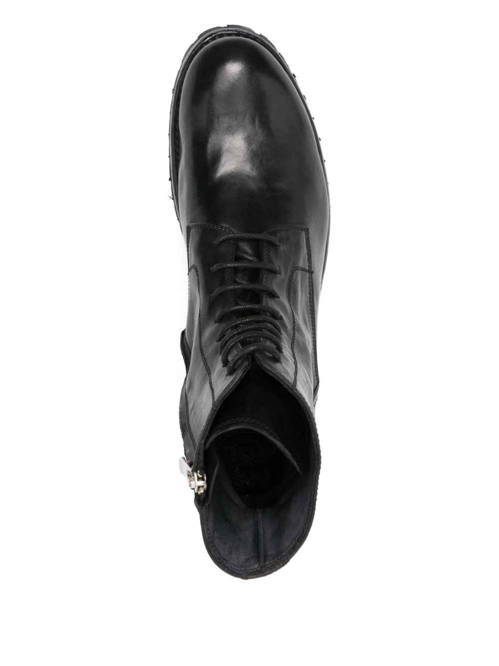 Ikonic 001 lace-up zip boots - 4