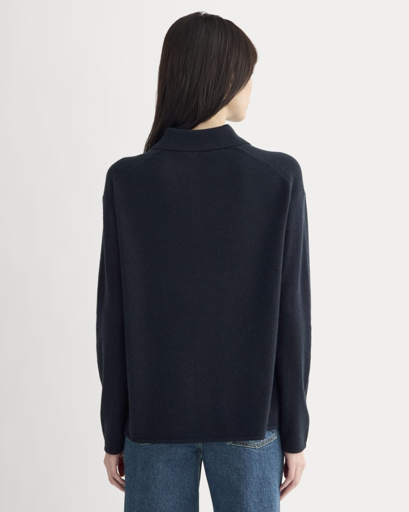 CASHMERE BUTTON-UP SHIRT 6