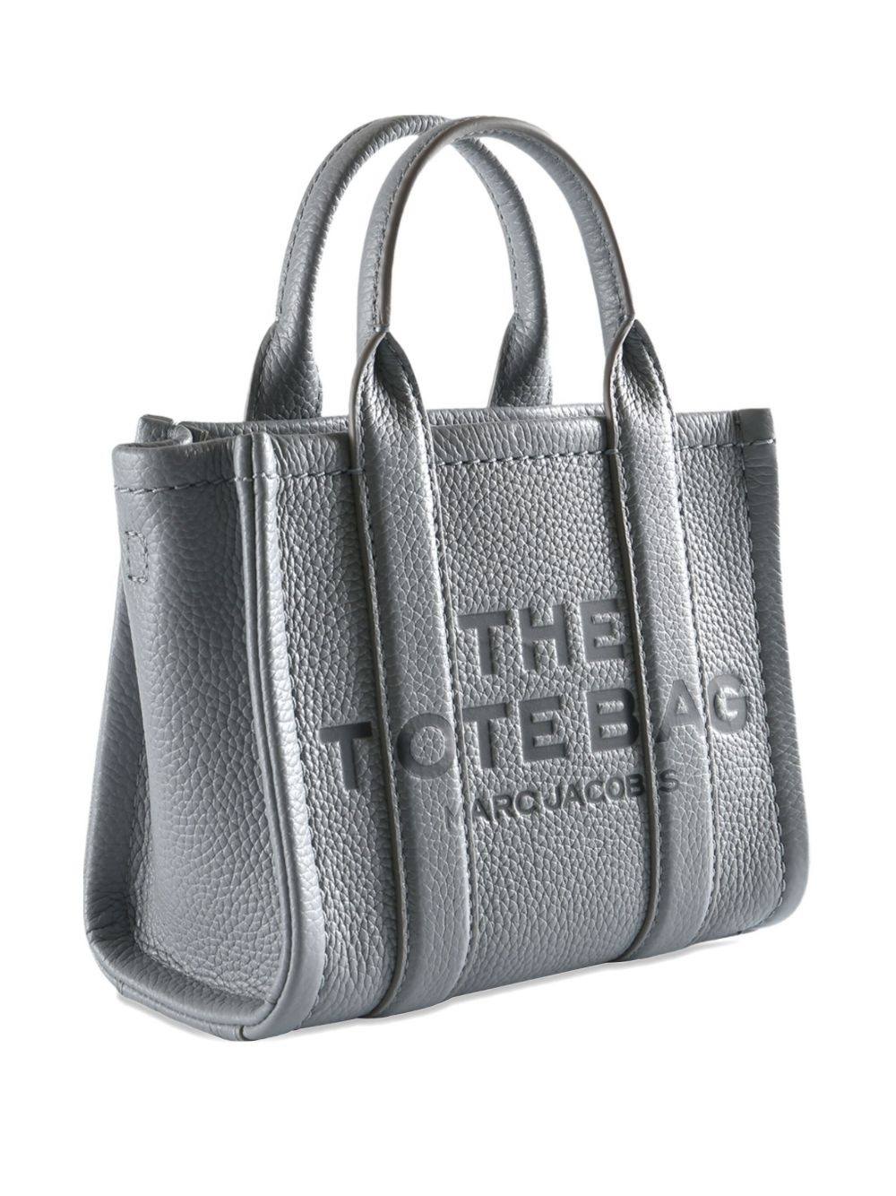 The leather crossbody tote bag - 2