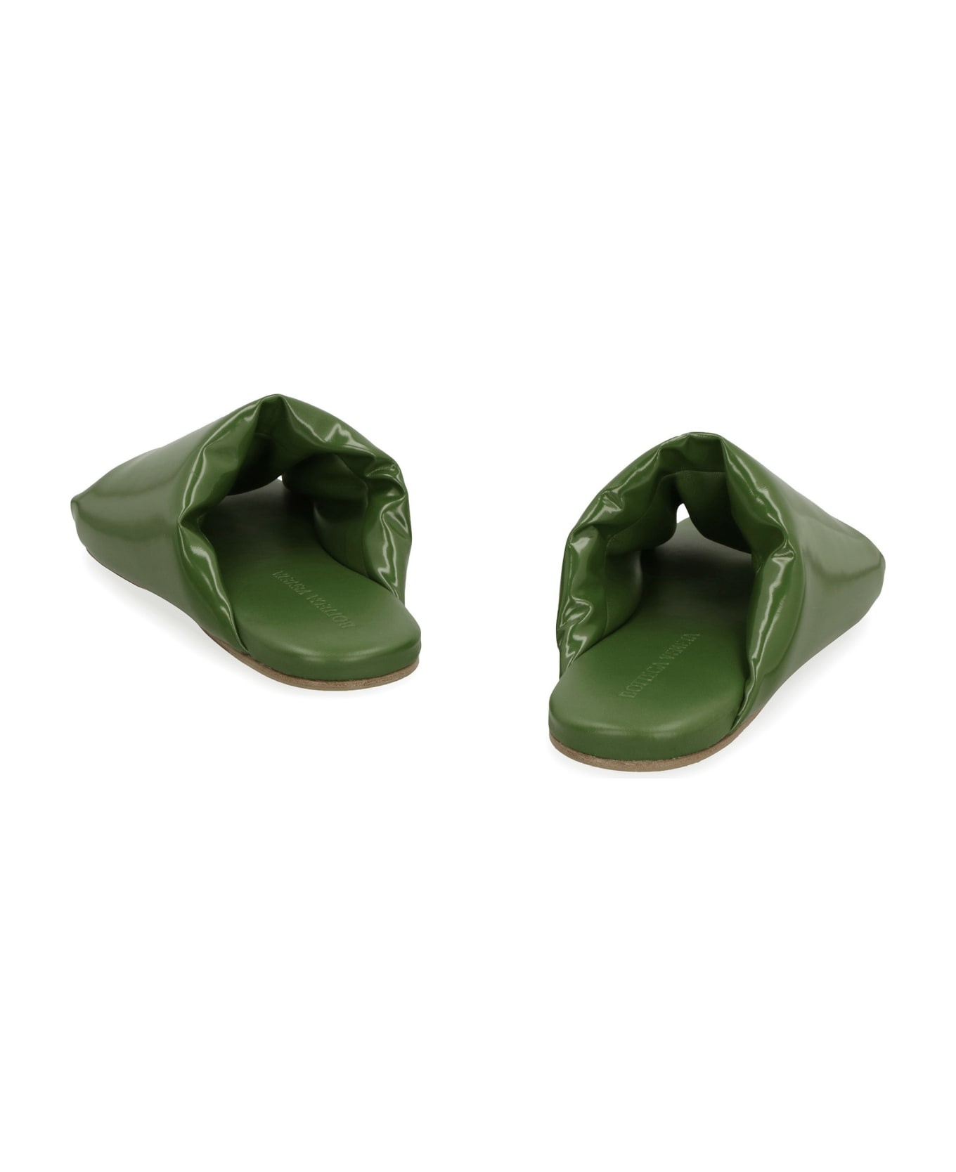 Cushion Leather Sandals - 4