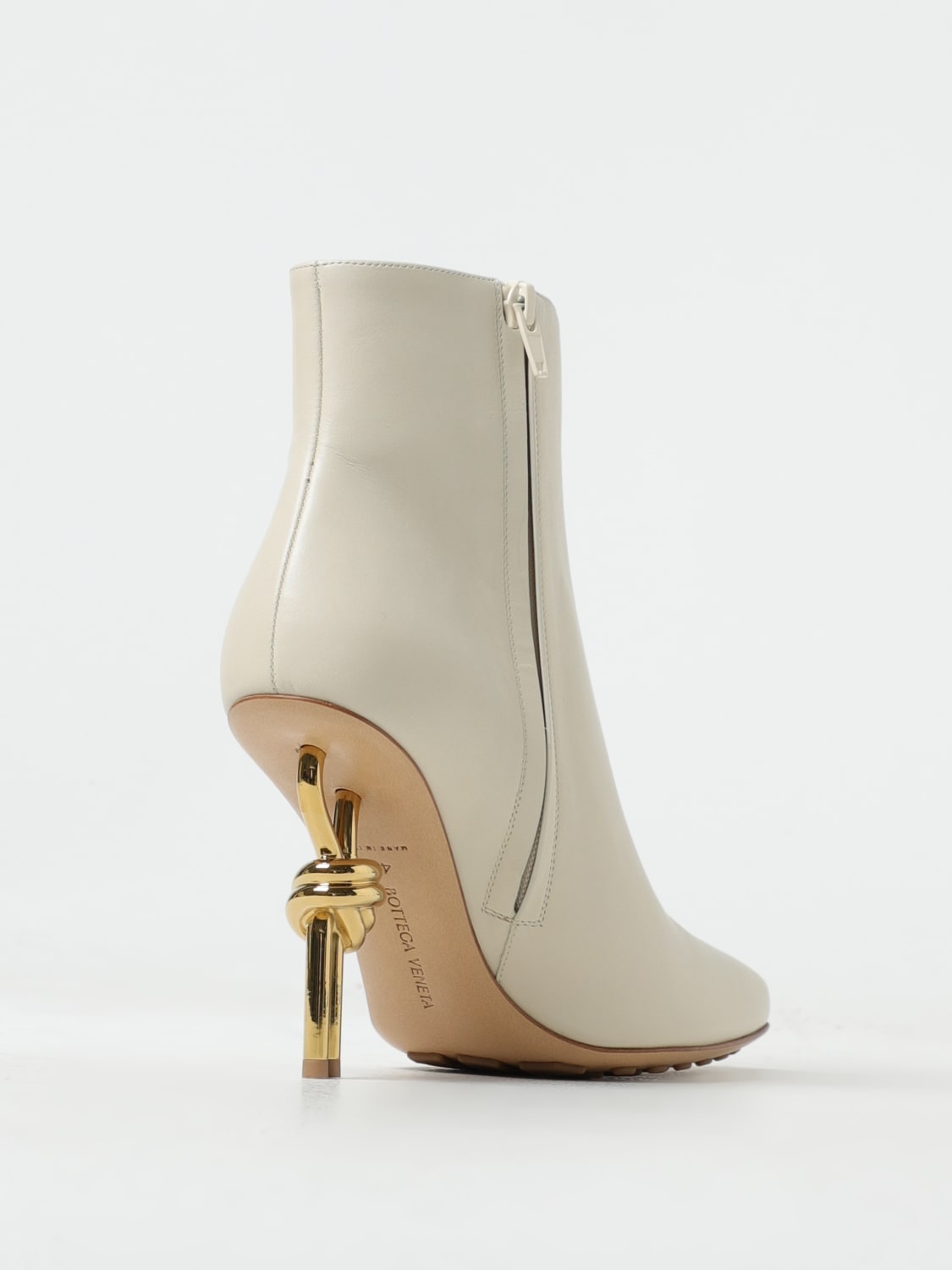Bottega Veneta Knot ankle boots in leather - 3