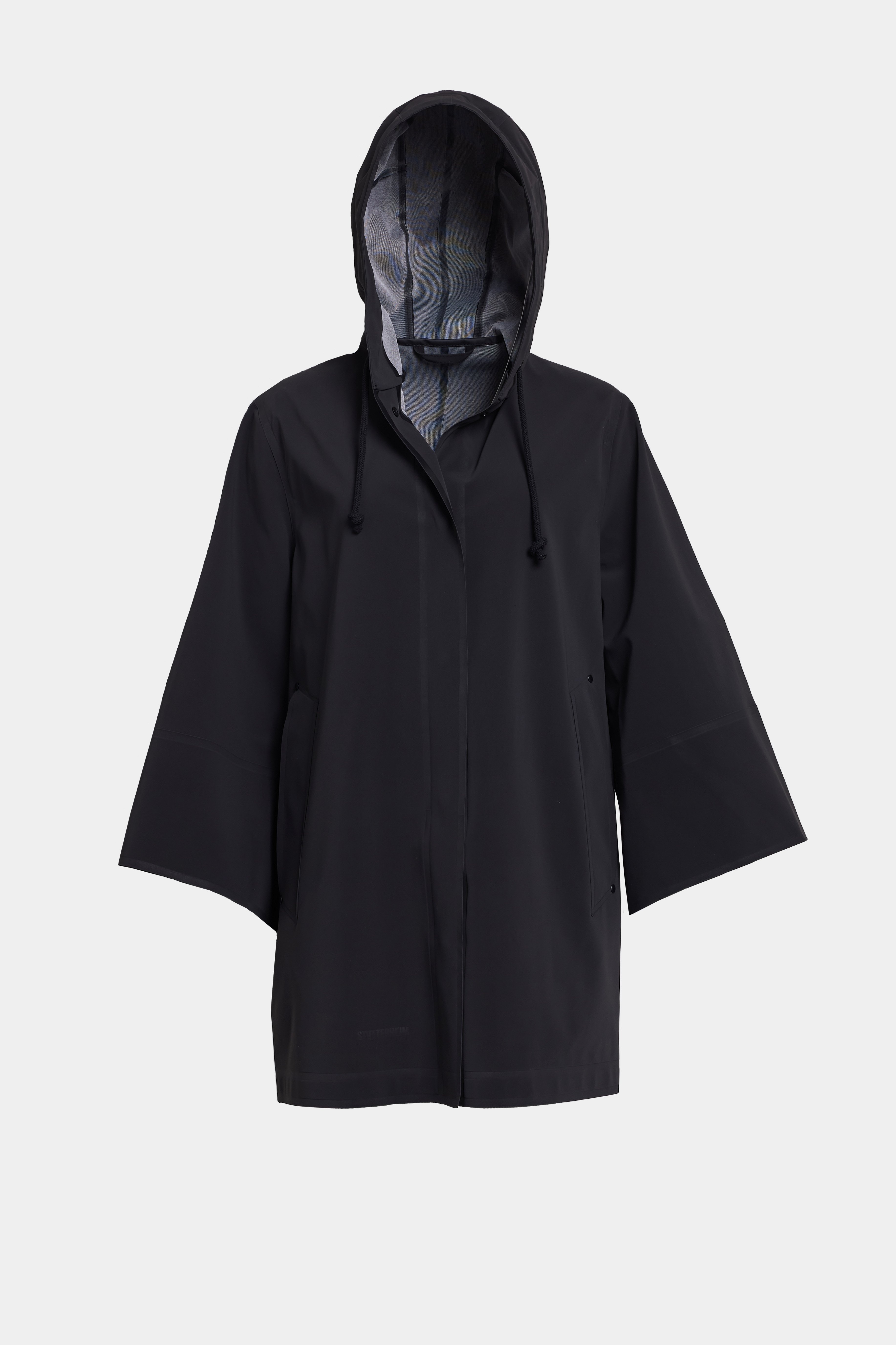 Lubban Lightweight Matte Raincoat Black - 6