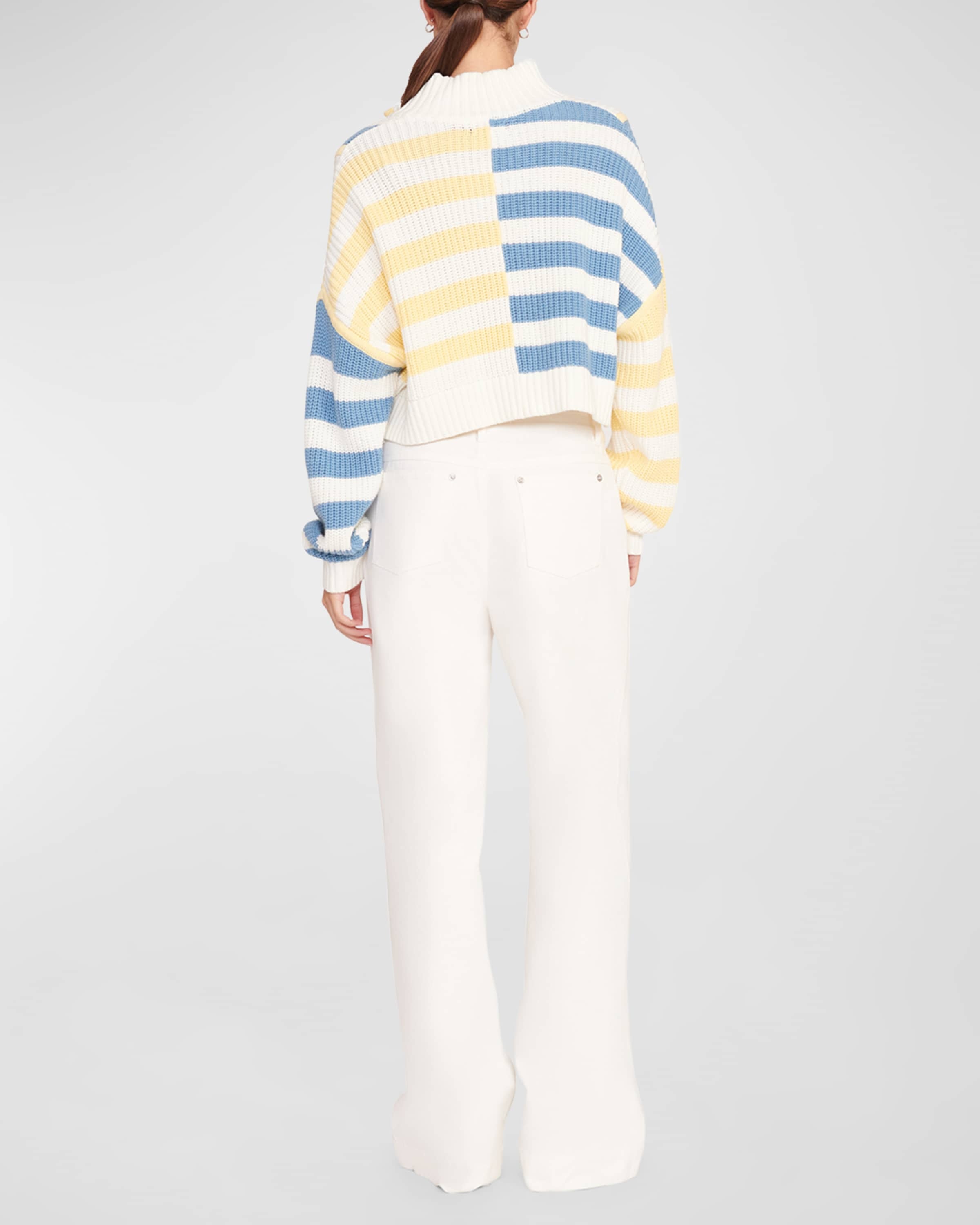 Hampton Multicolor Cropped Sweater - 2
