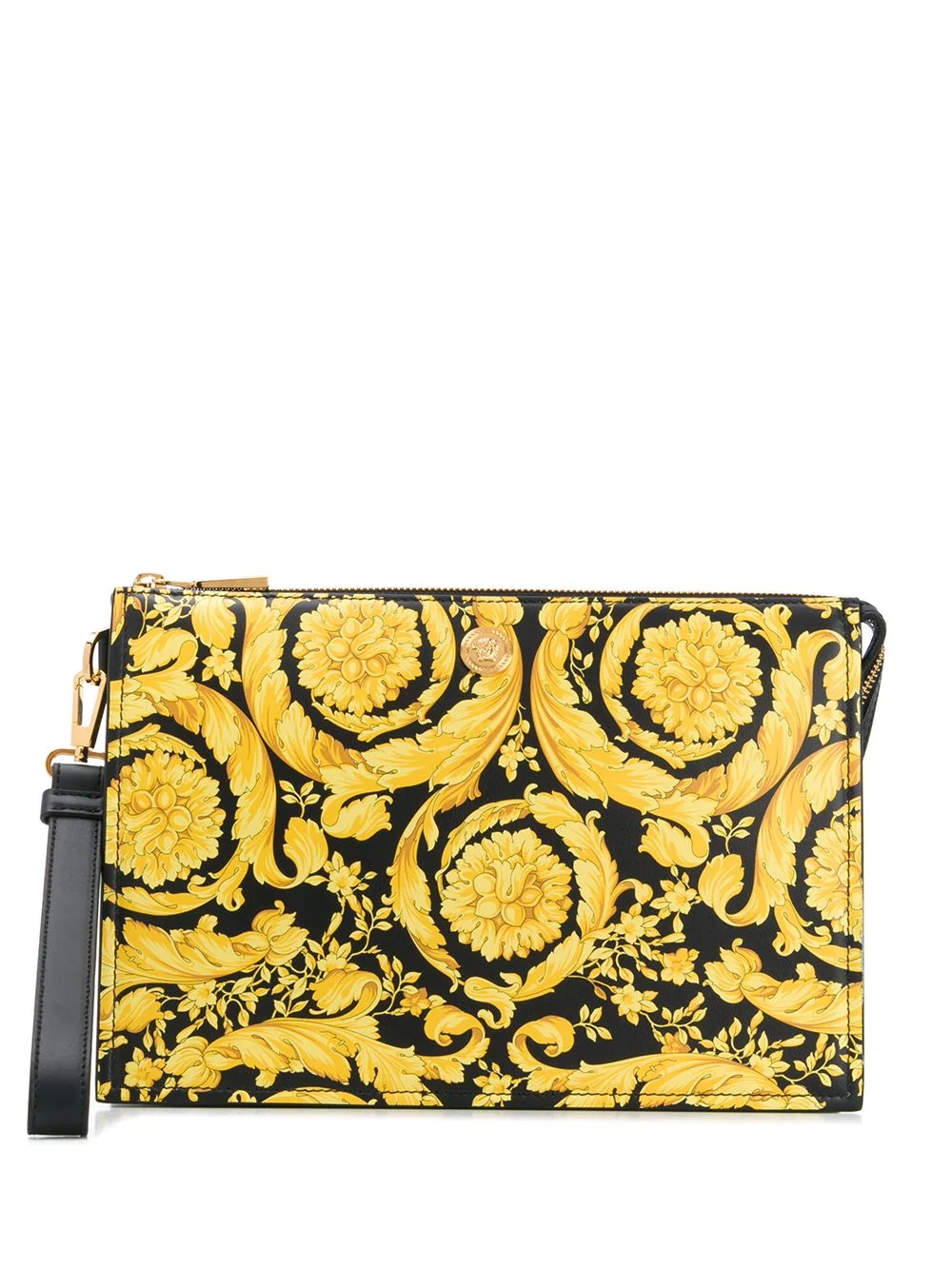 Barocco print pouch - 1