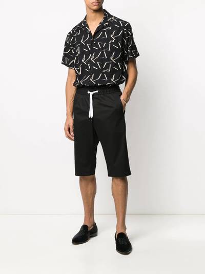 Dolce & Gabbana striped track shorts outlook