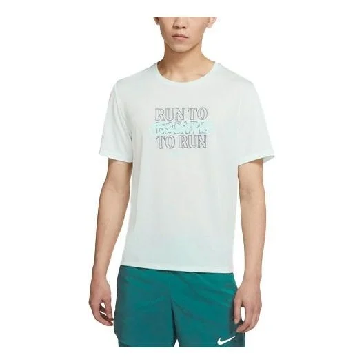 Nike Men's Miler Wild Run Quick-dry Sports Green DA1182-394 - 1