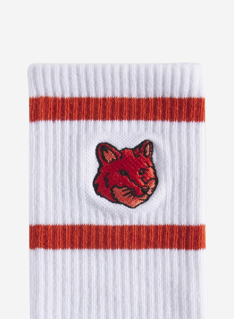 Maison Kitsuné BOLD FOX HEAD SPORTY SOCKS outlook