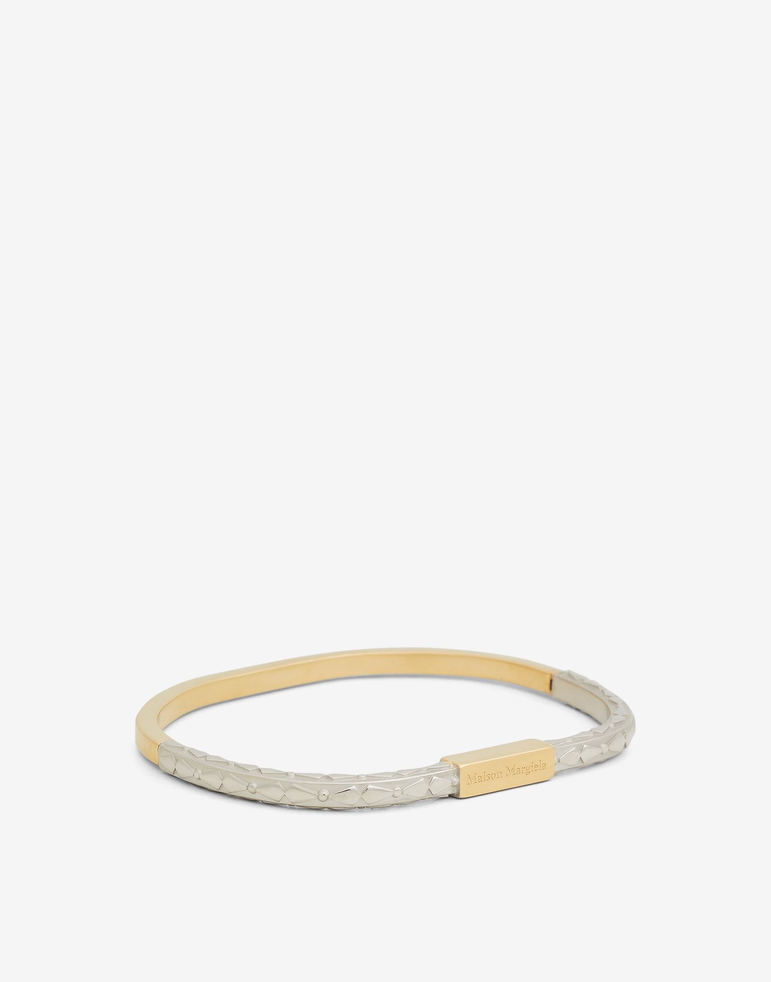 Logo two-tone bracelet - 2