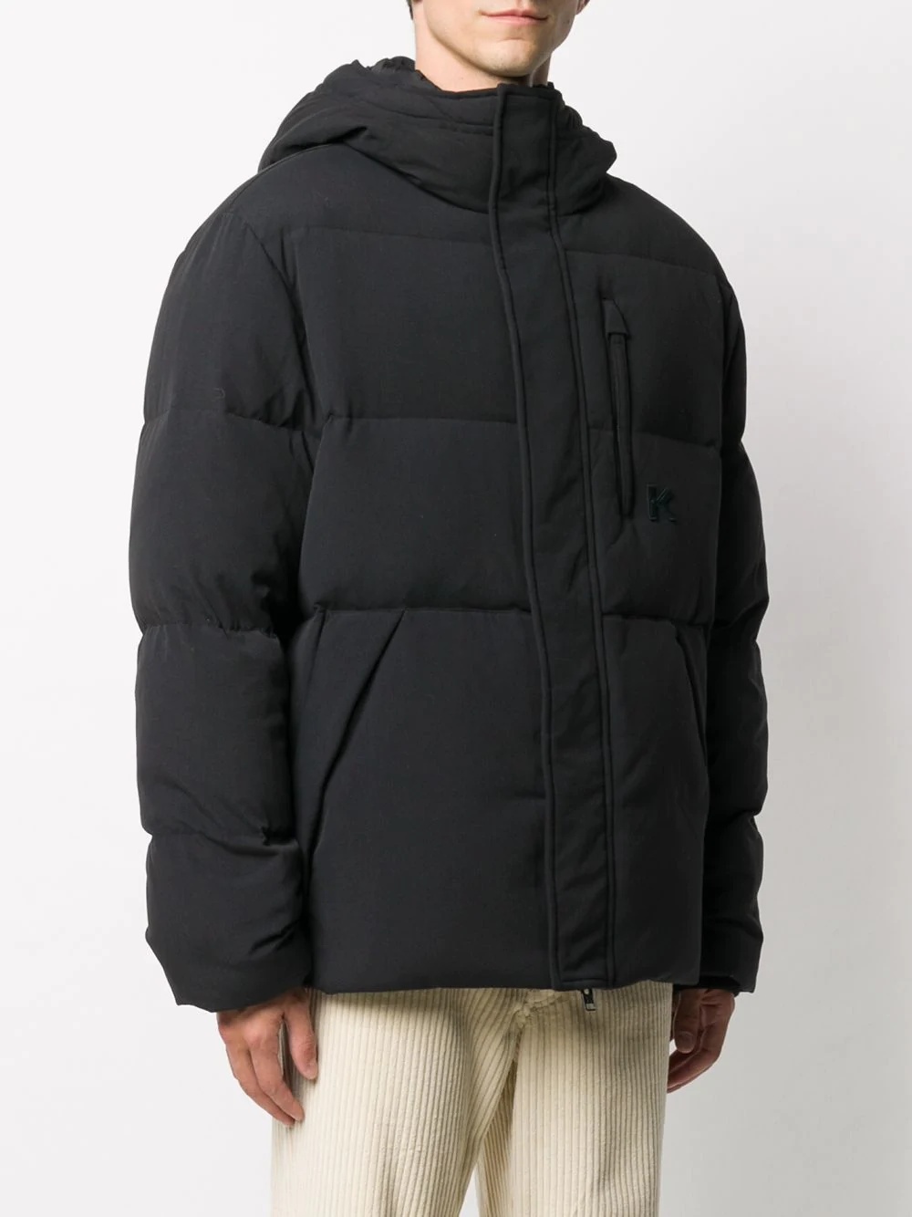 hooded puffer jacket - 3