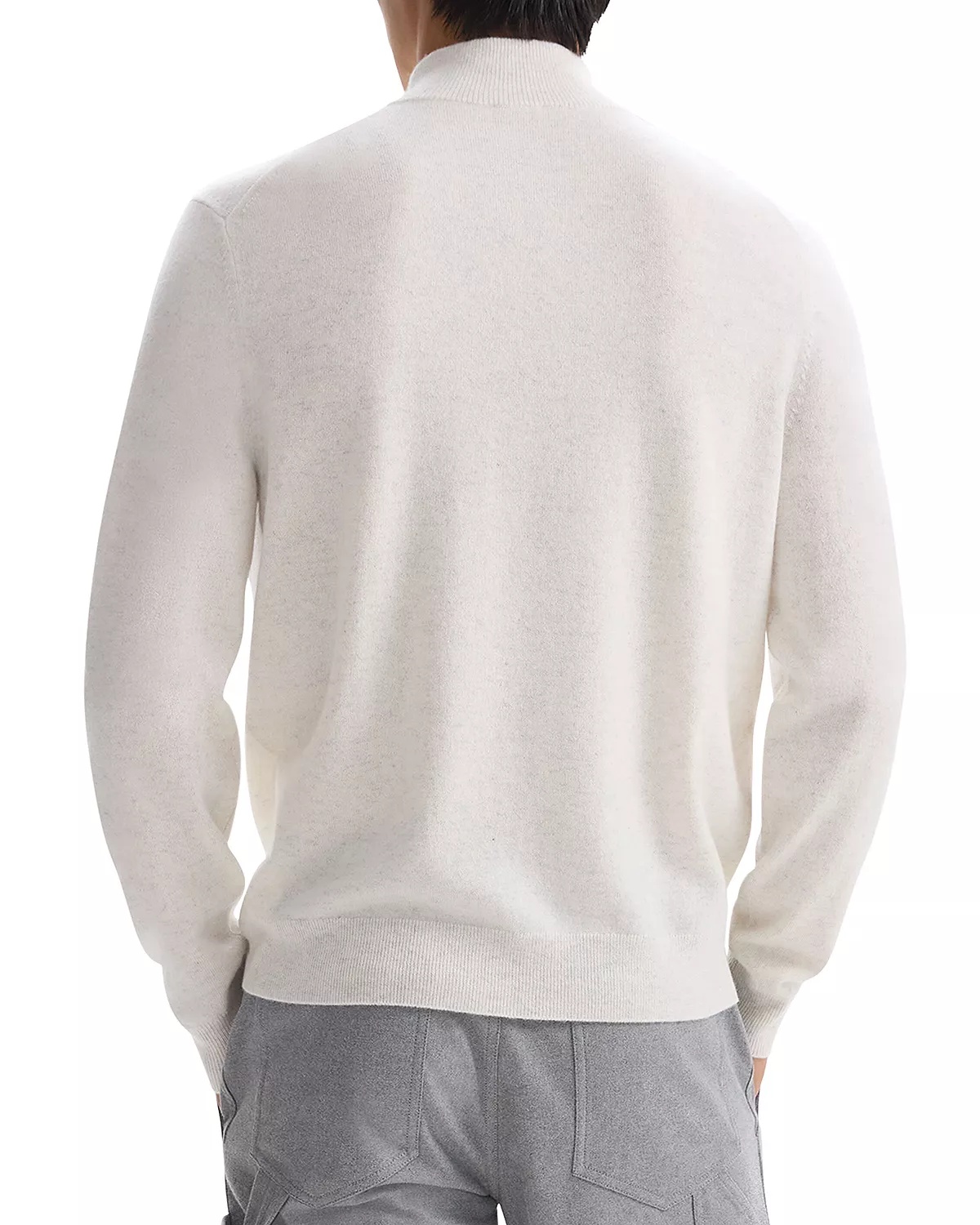 Hilles Quarter Zip Cashmere Sweater - 2