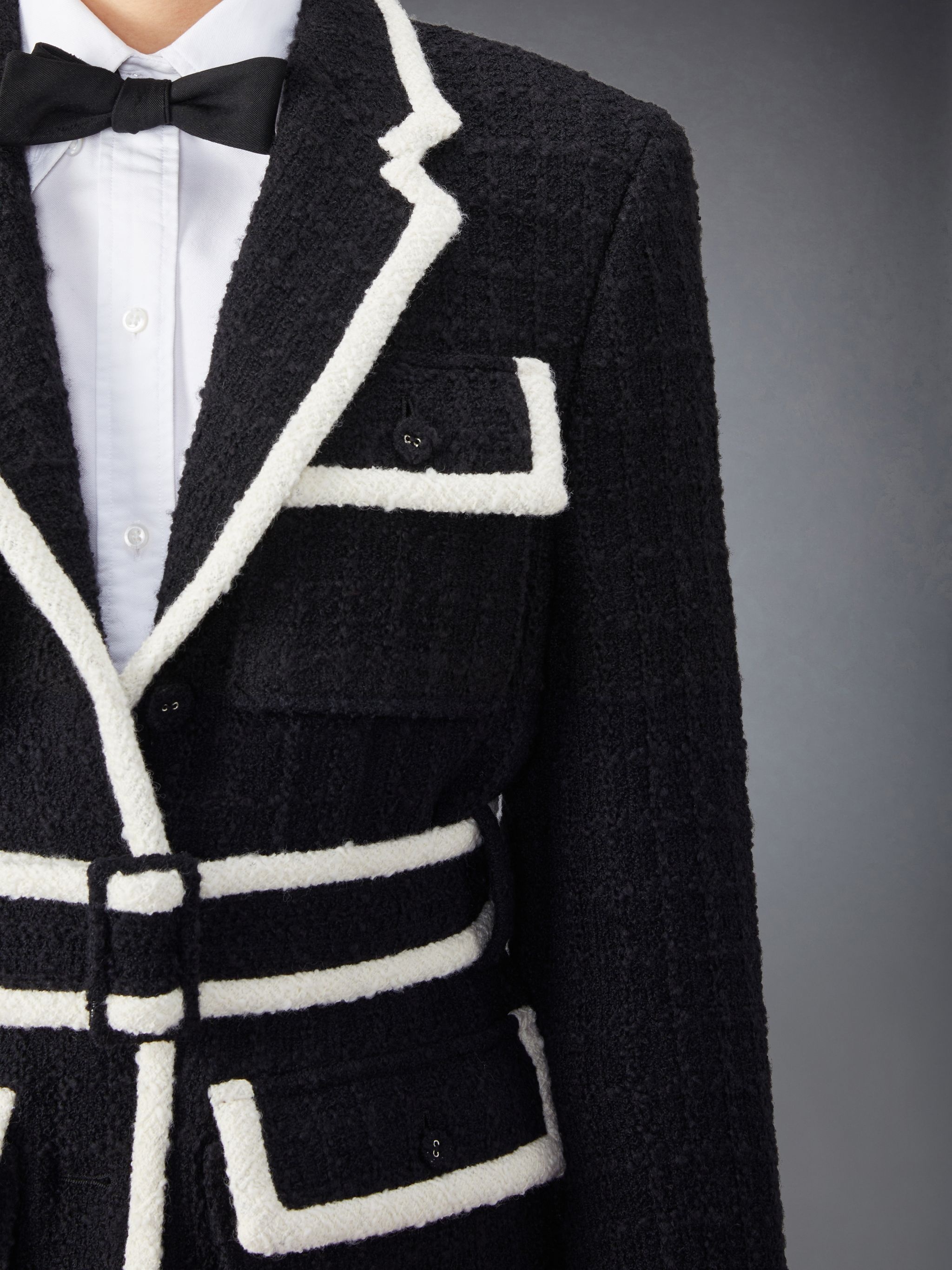 Wool Tipping Safari Jacket - 5