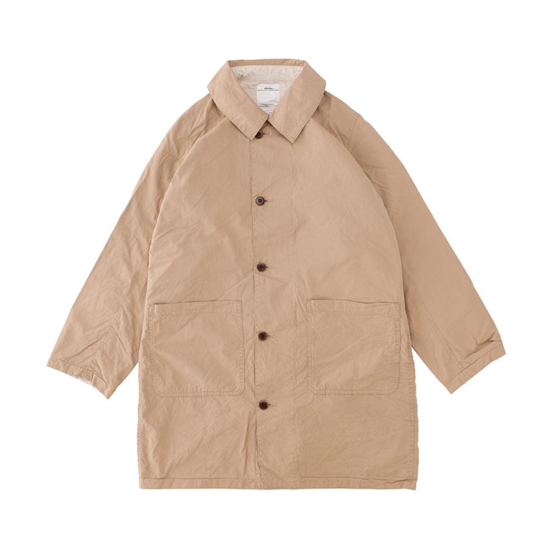 GREASE MONKEY COAT (GIZA C/NY) BEIGE - 1