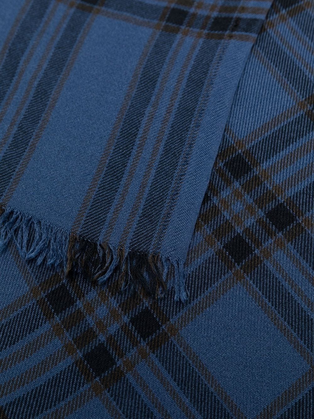 checked lightweight scarf - 3