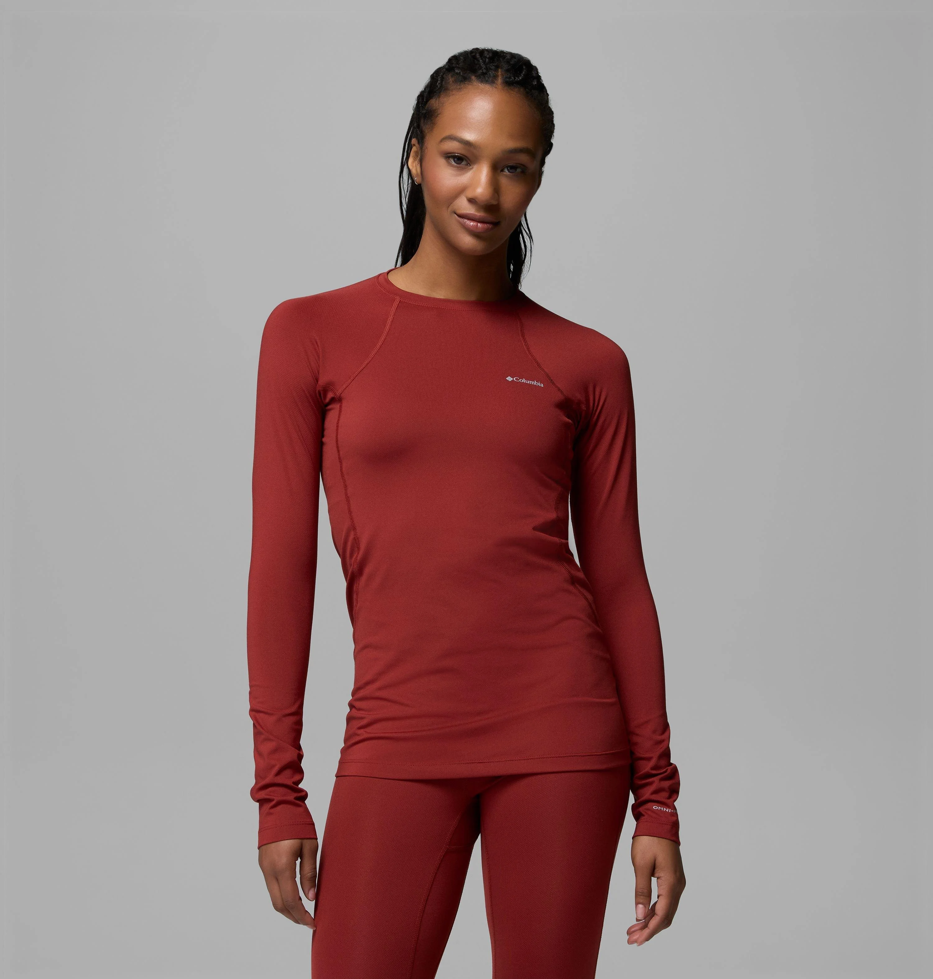 Women’s Omni-Heat Midweight Baselayer Crew - 1