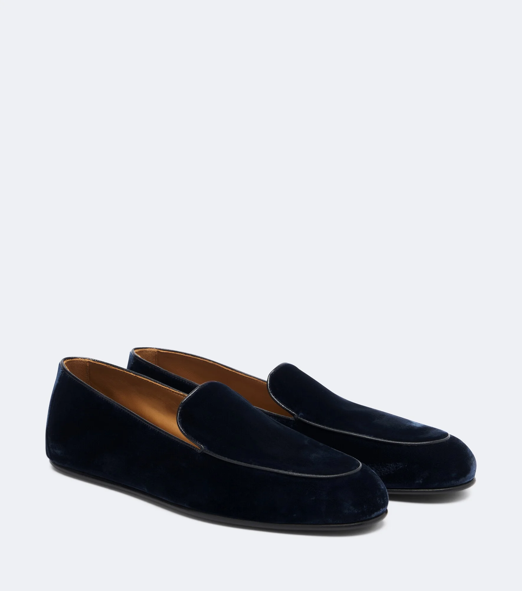 Velvet loafers - 1