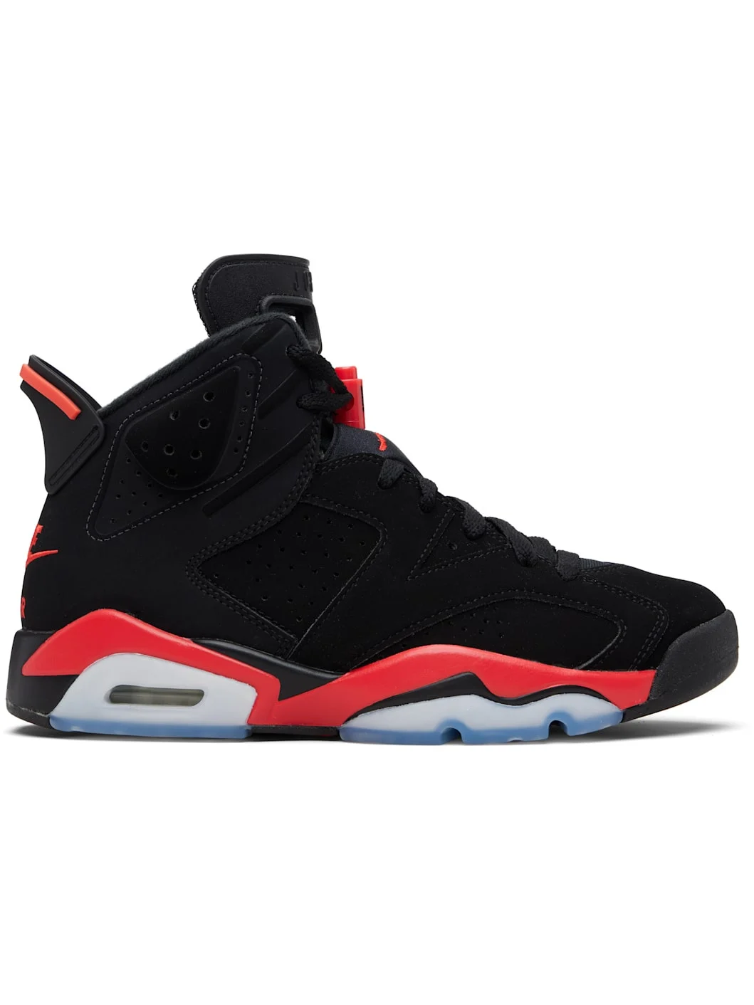 Black Air Jordan 6 Retro Sneakers - 1