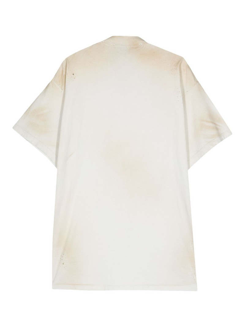 BALENCIAGA Skater logo-appliqué cotton T-shirt outlook