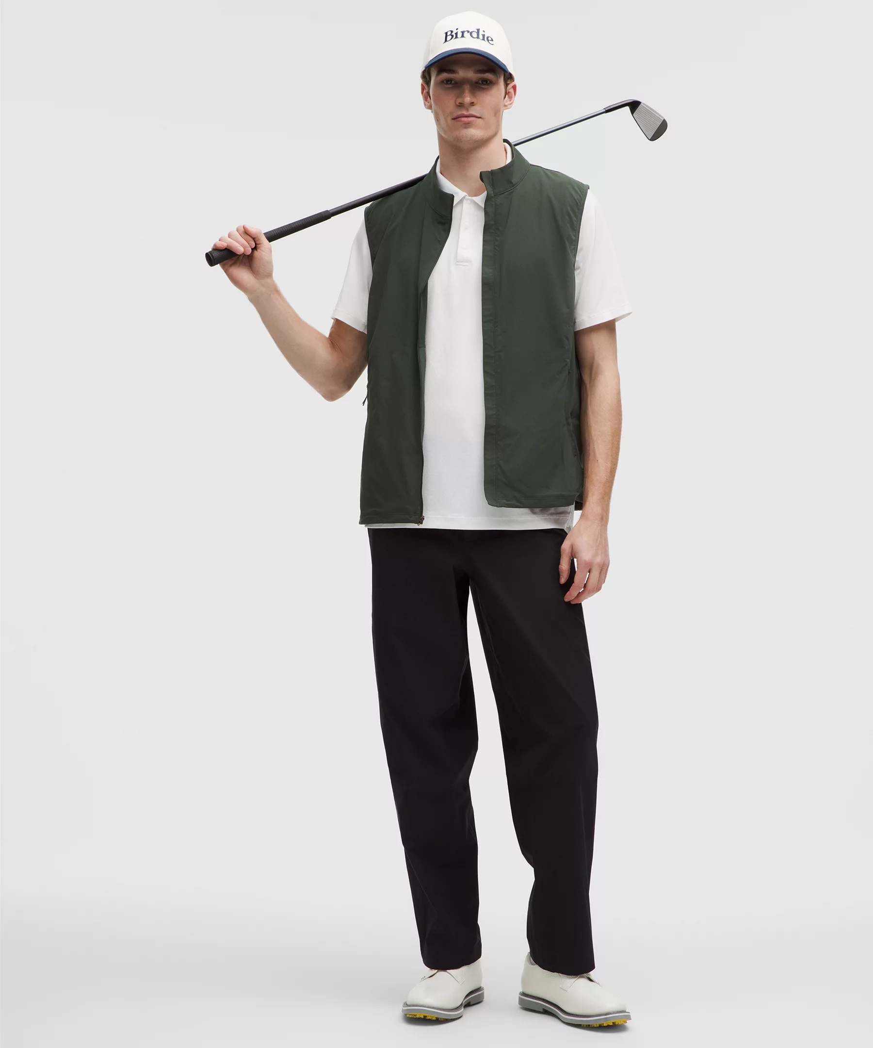 Windproof Full-Zip Golf Vest - 7