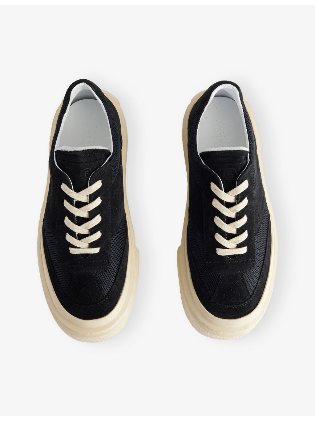 Gambetta Suede and Woven Flatform Low-Top Trainers - 2