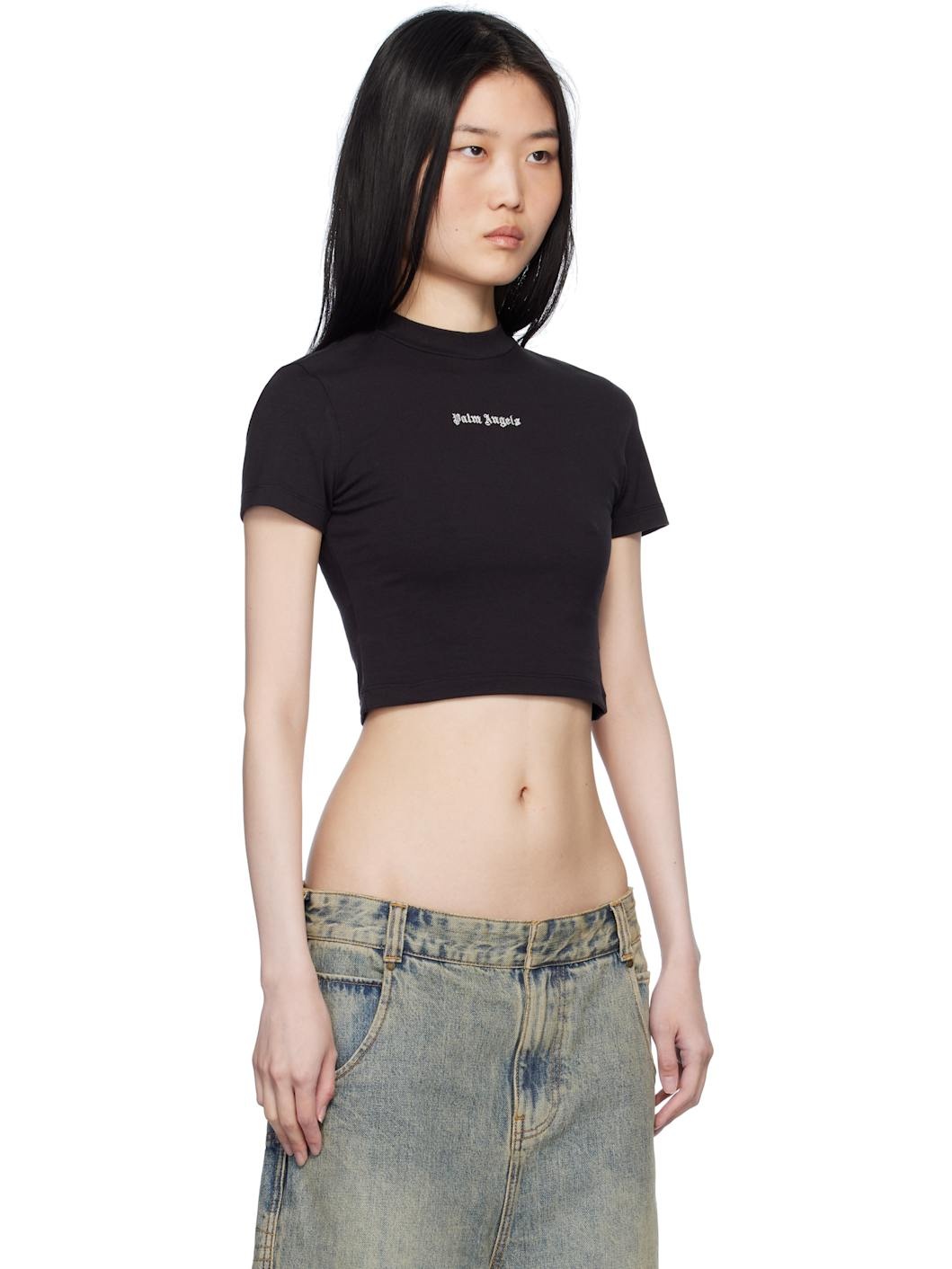 Black Classic Logo Baby T-shirt - 2