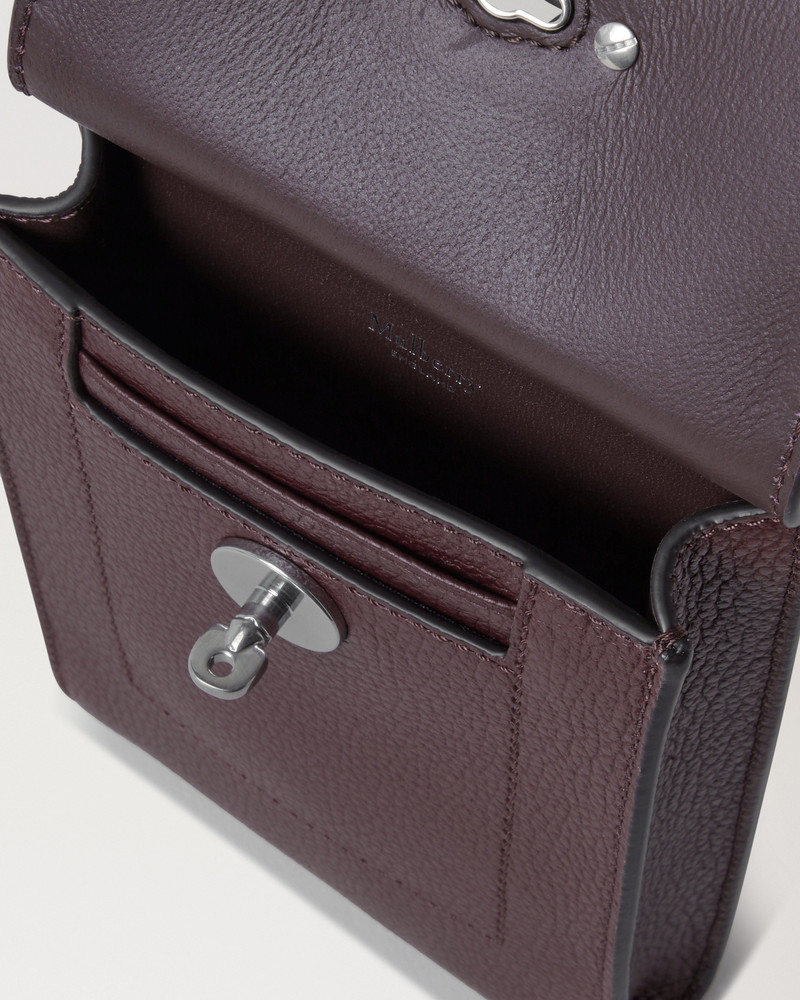 Mini Antony Black Cherry Small Classic Grain 4