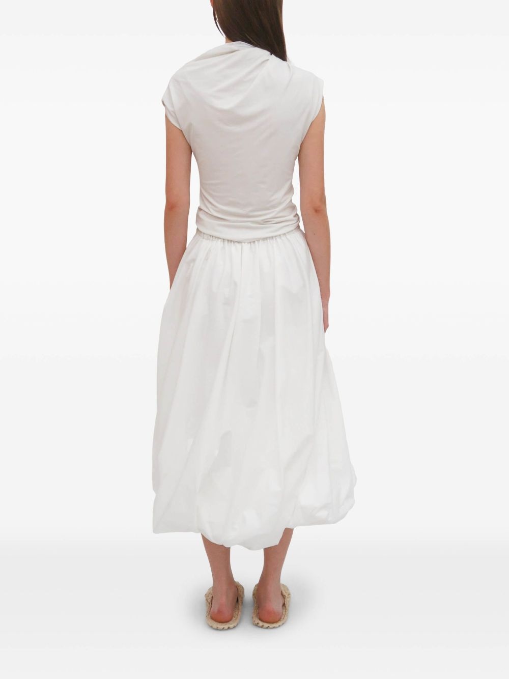 twisted midi skirt - 5
