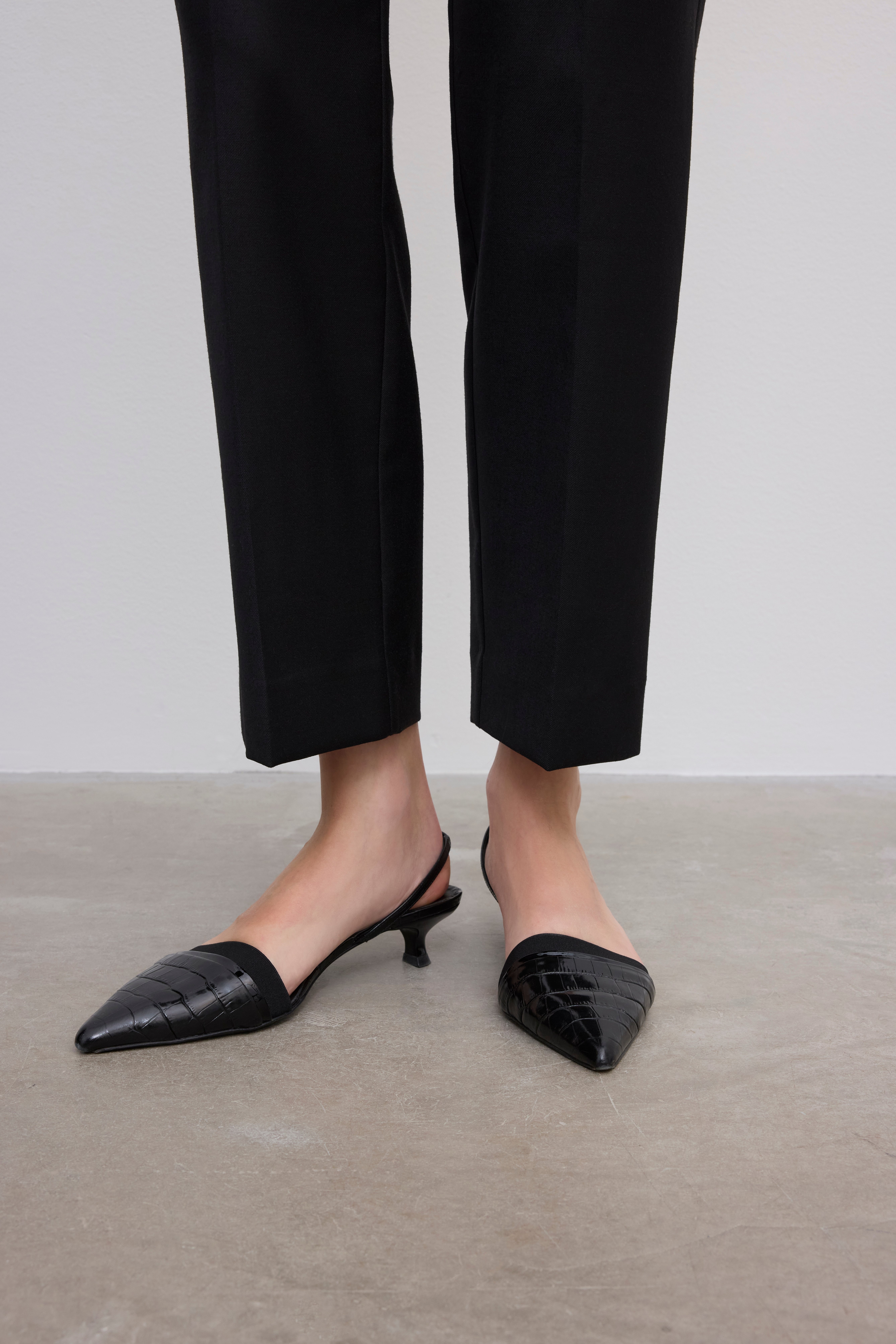 Leather slingback - 3