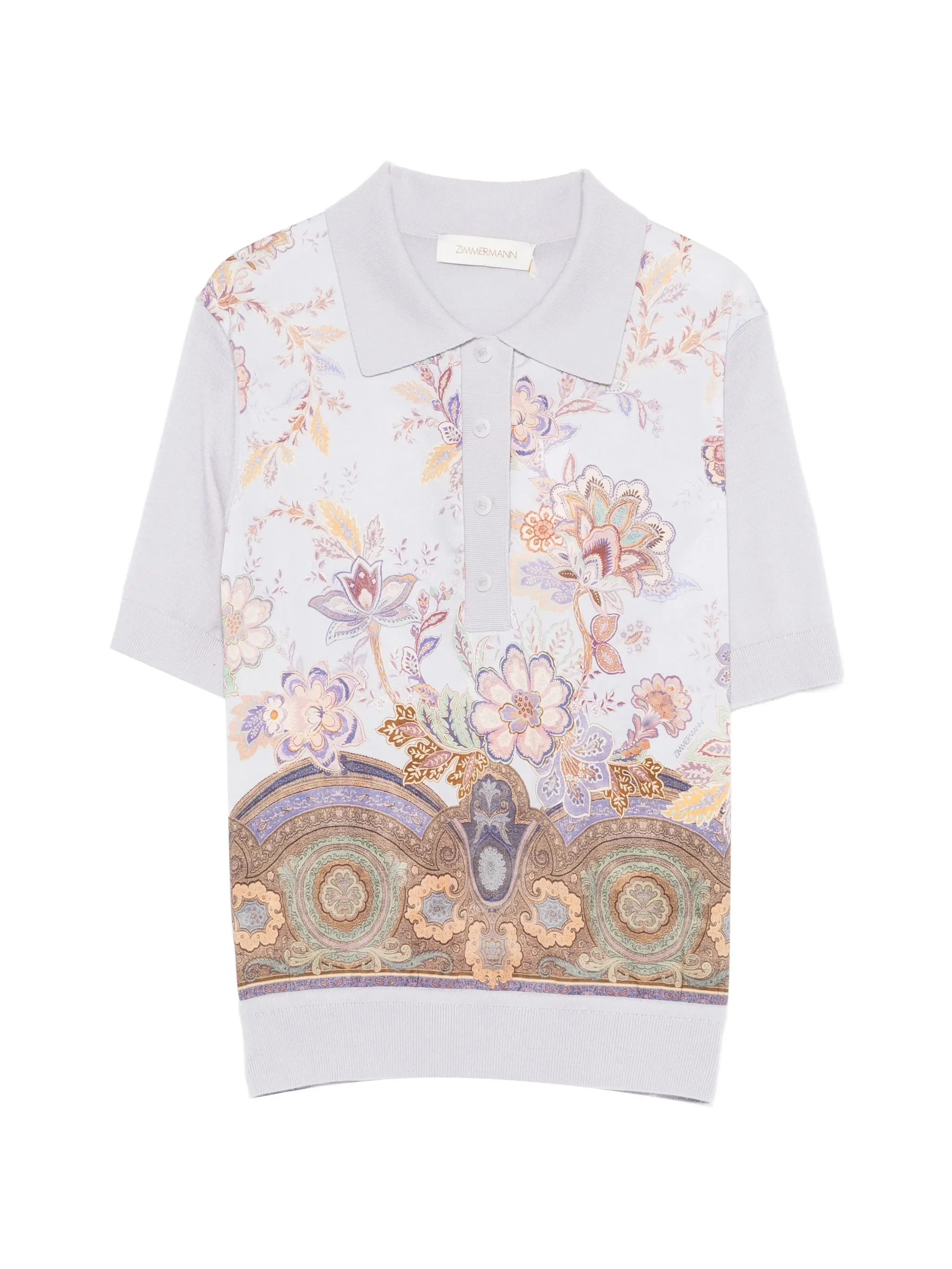 Luna floral print jersey - 1