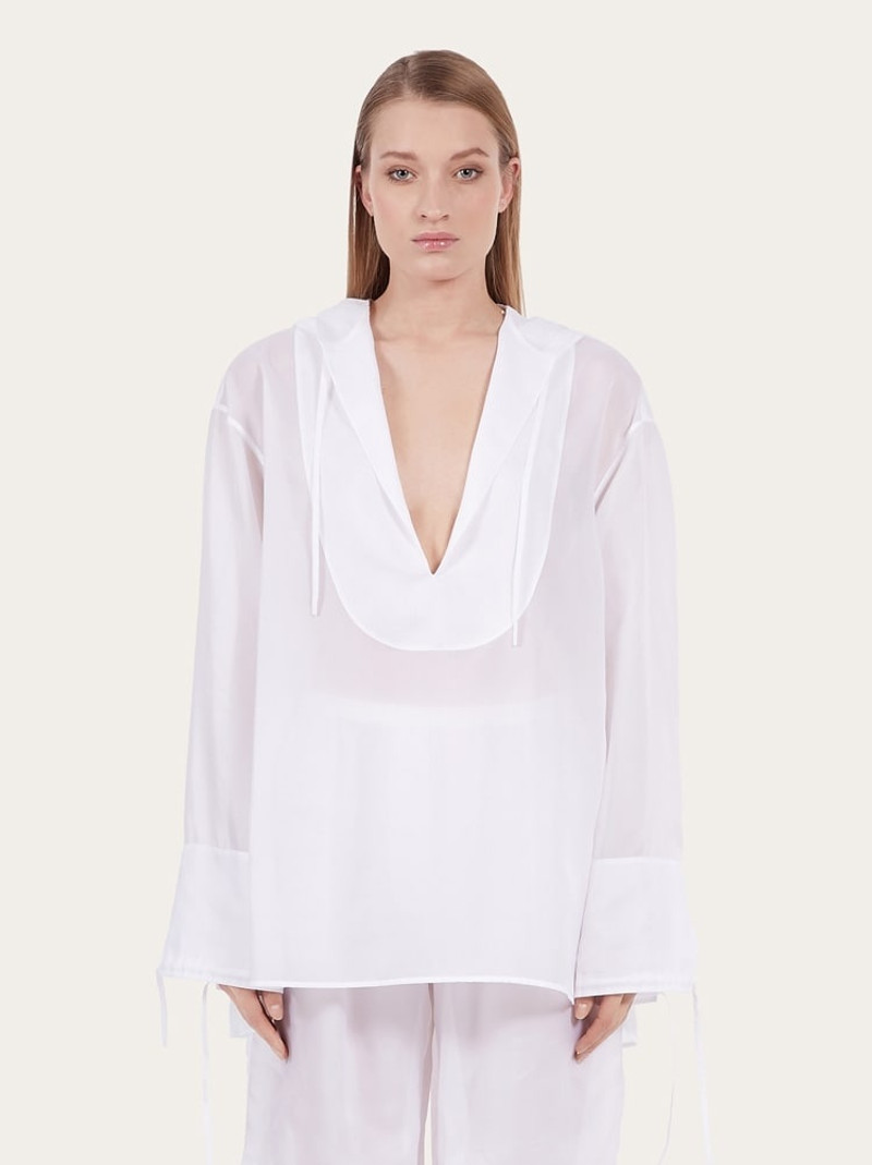 FERRAGAMO HOODED TUNIC outlook