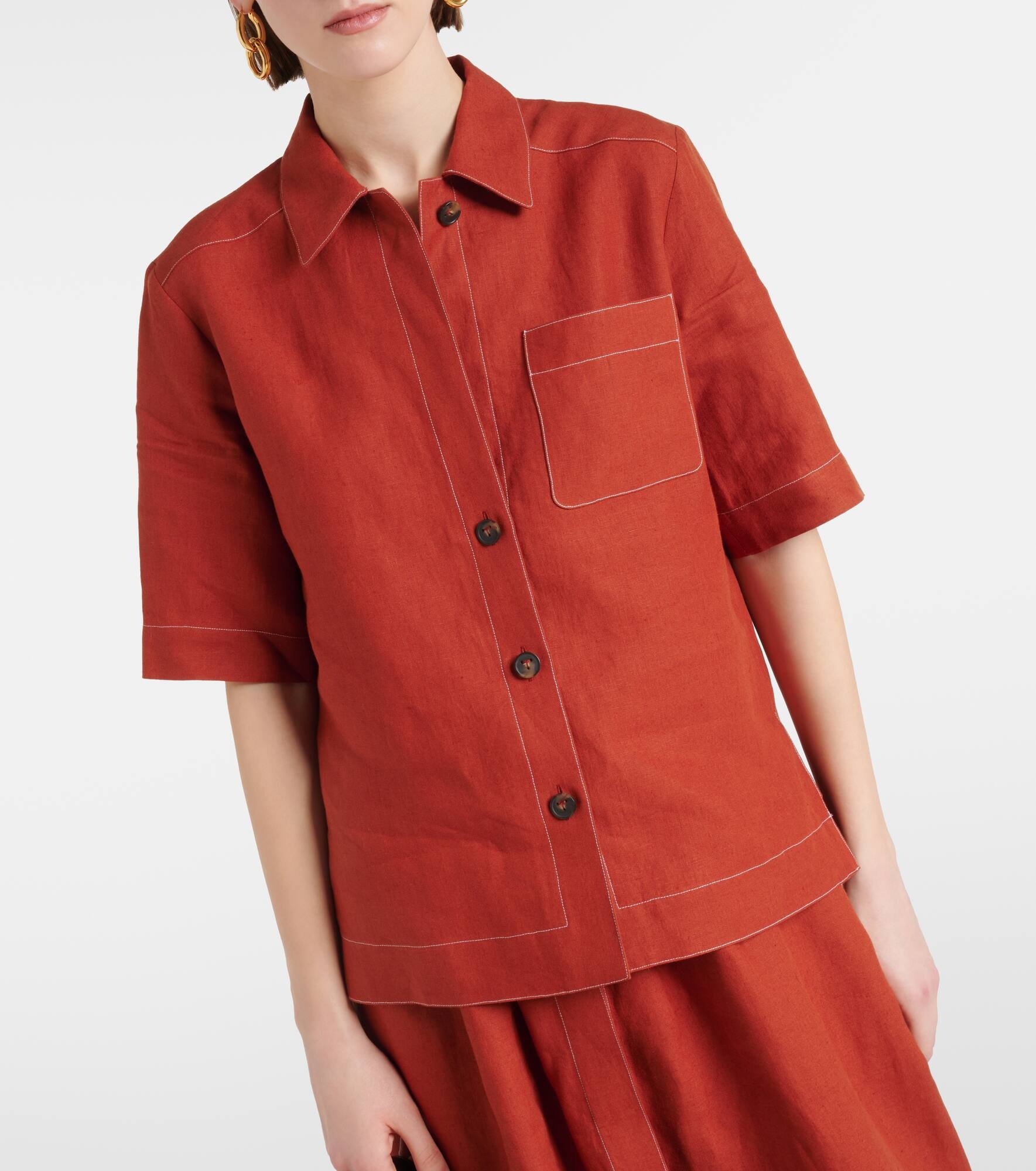 Linen shirt - 5