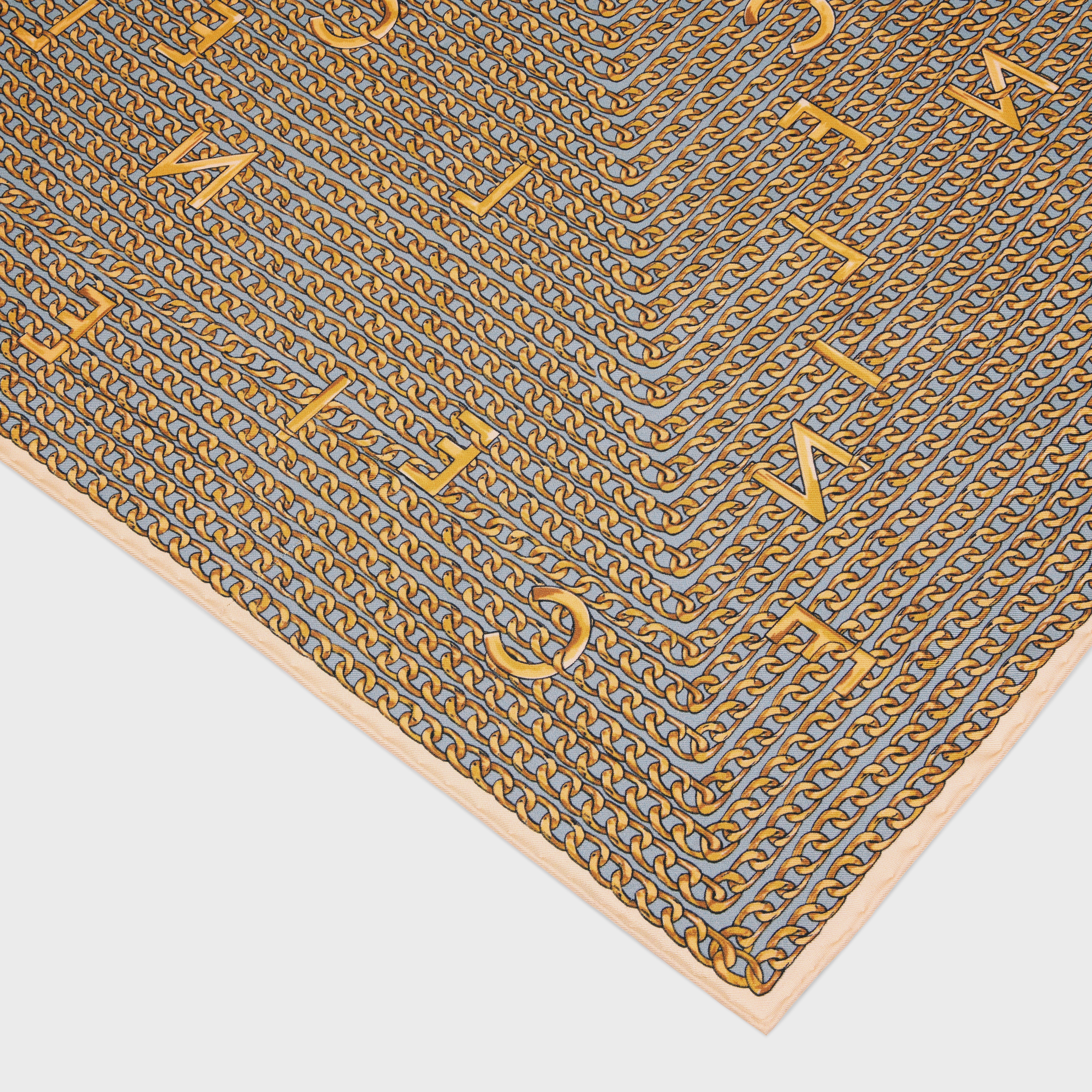 bandana in celine spiral silk twill - 2